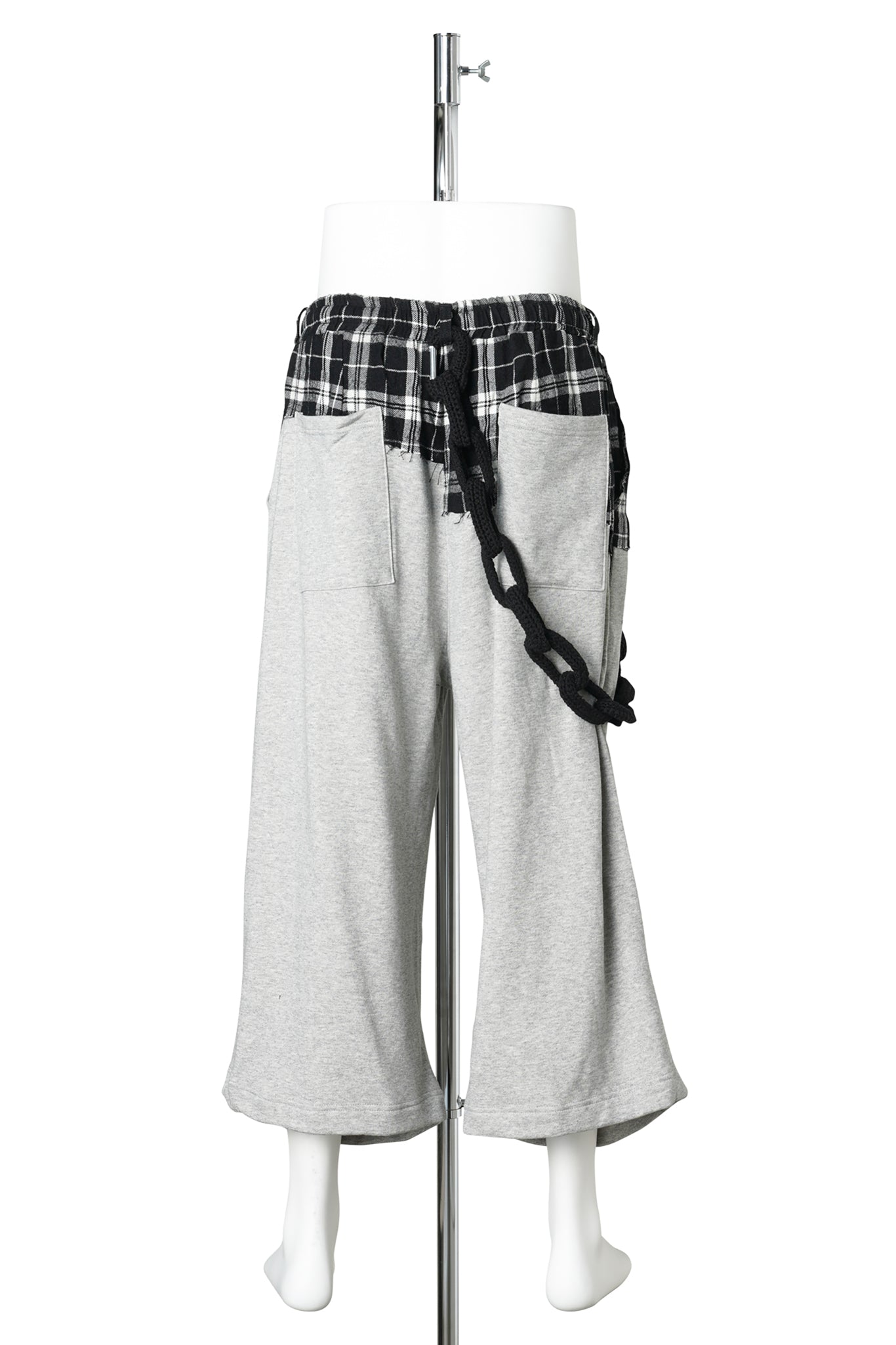 DOCKING SWEAT SHORTS / GRAY