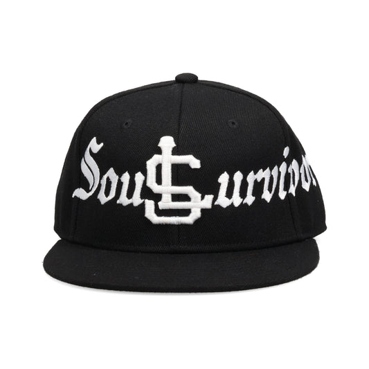 CAP ""SOUL SURVIVOR""_STD33" / BLACK