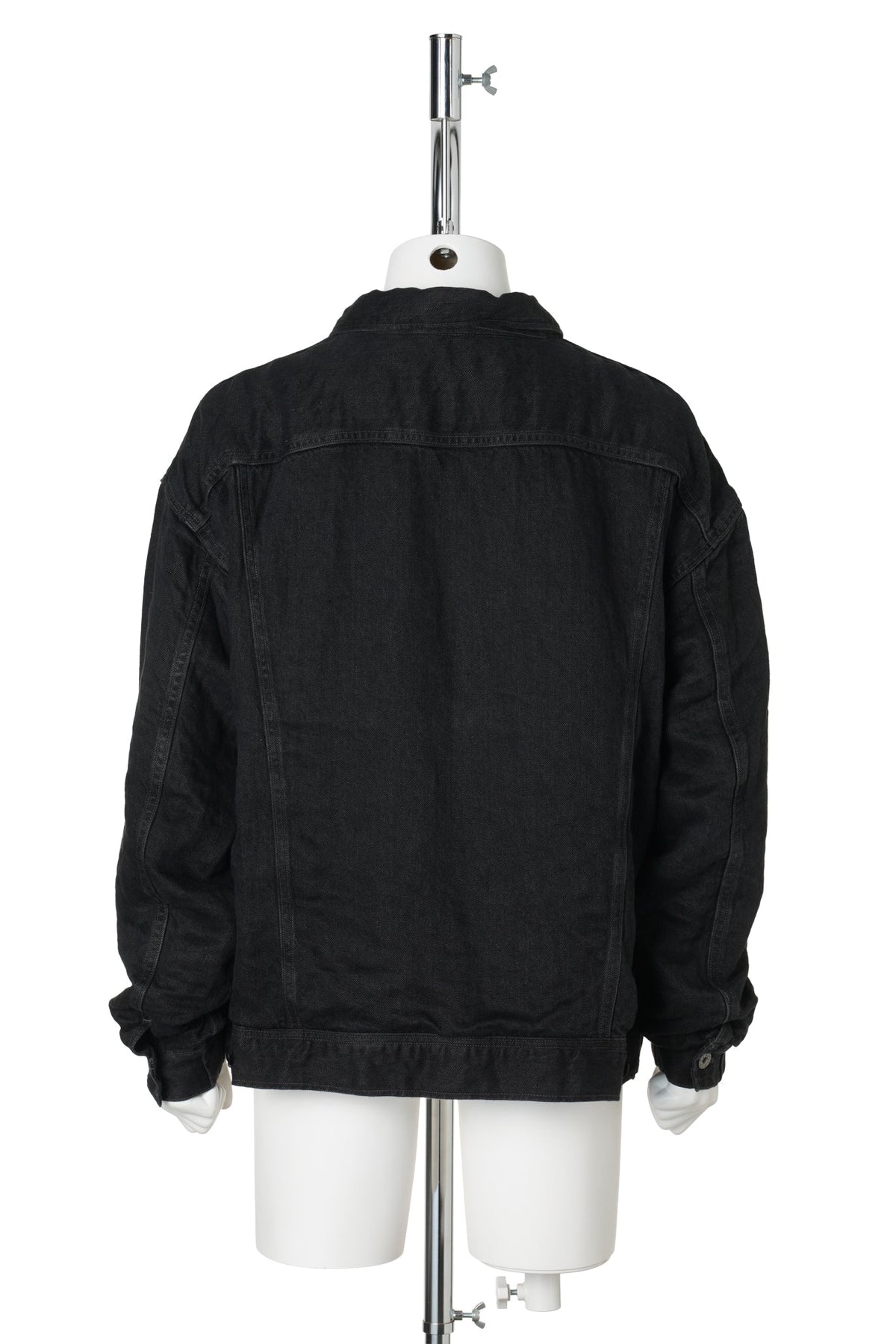 DENIM STOM RIDE JACKET / BLACK