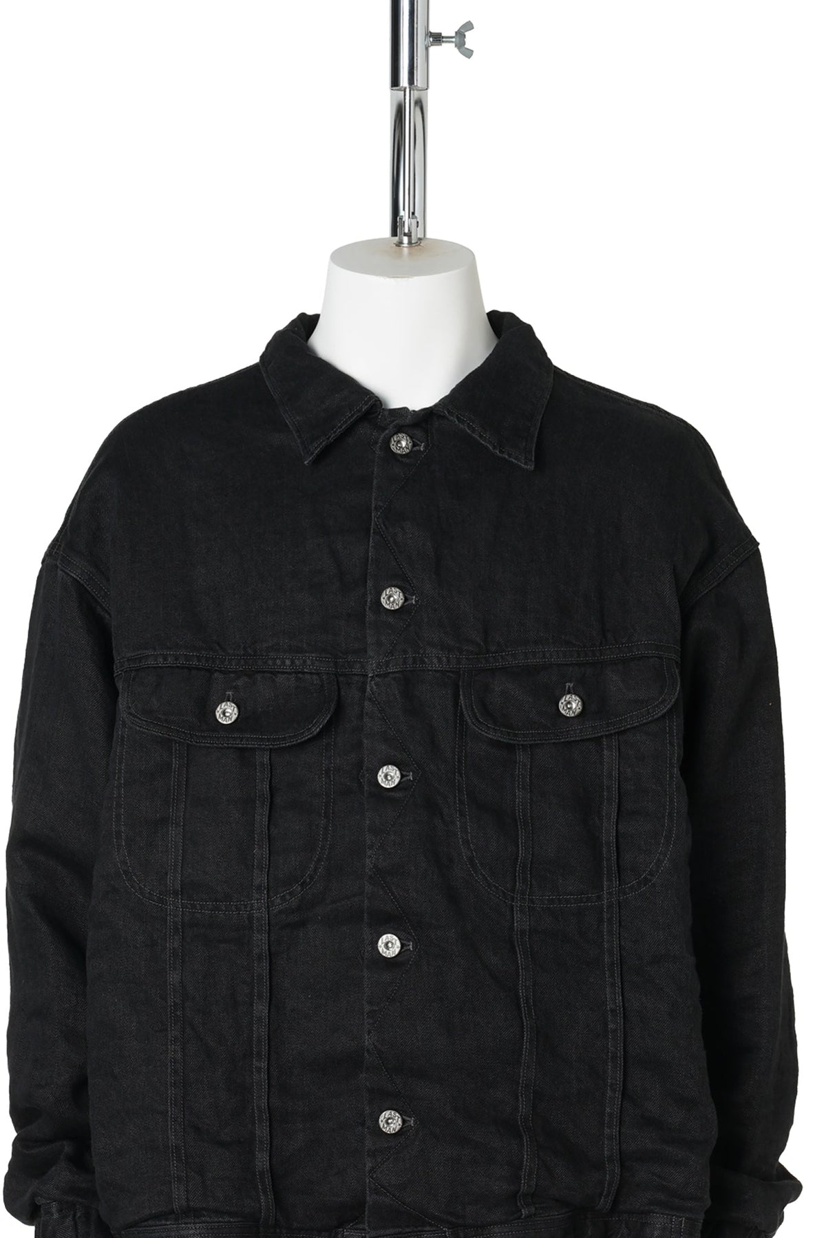DENIM STOM RIDE JACKET / BLACK