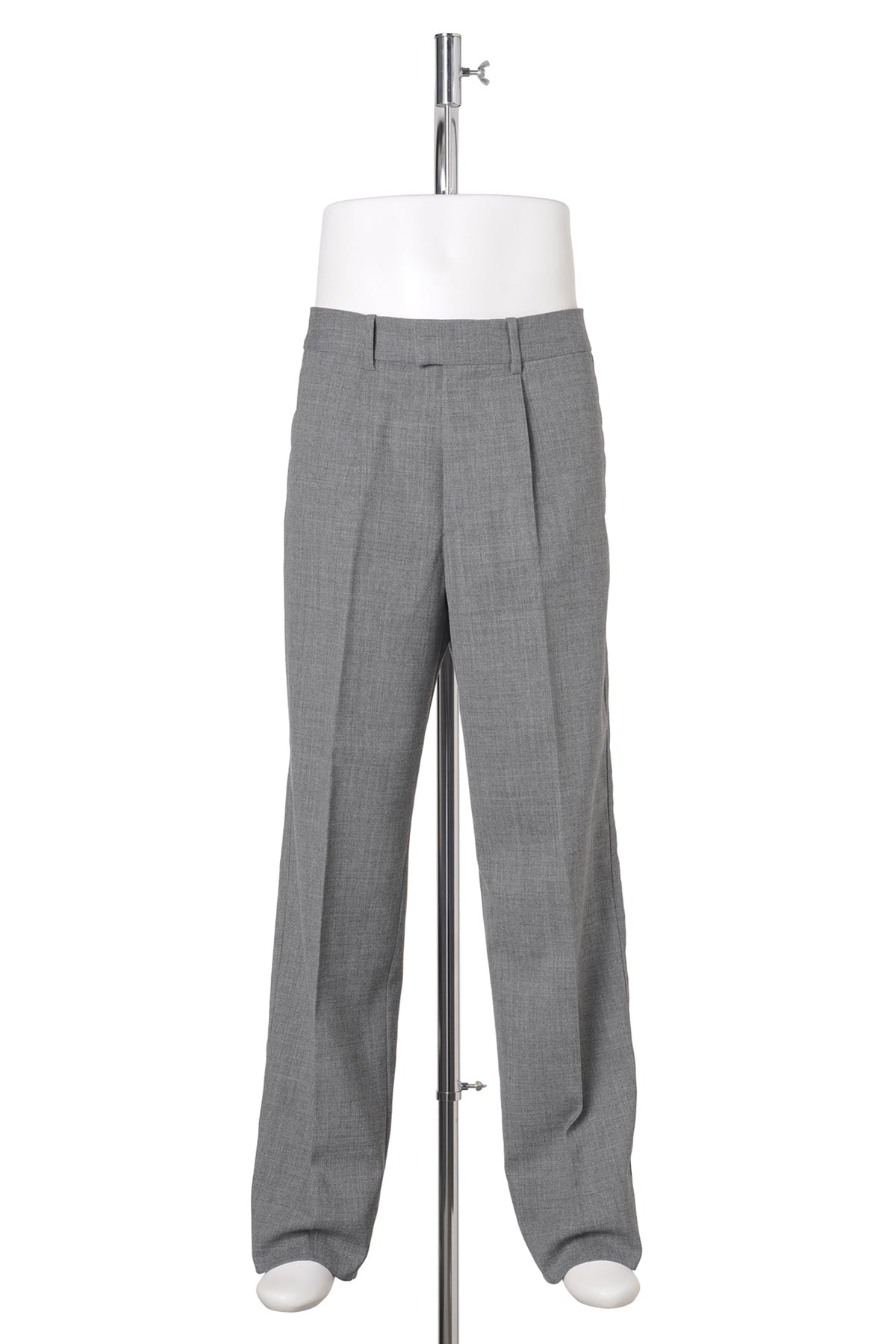 ONE TUCK SLACKS / GRAY