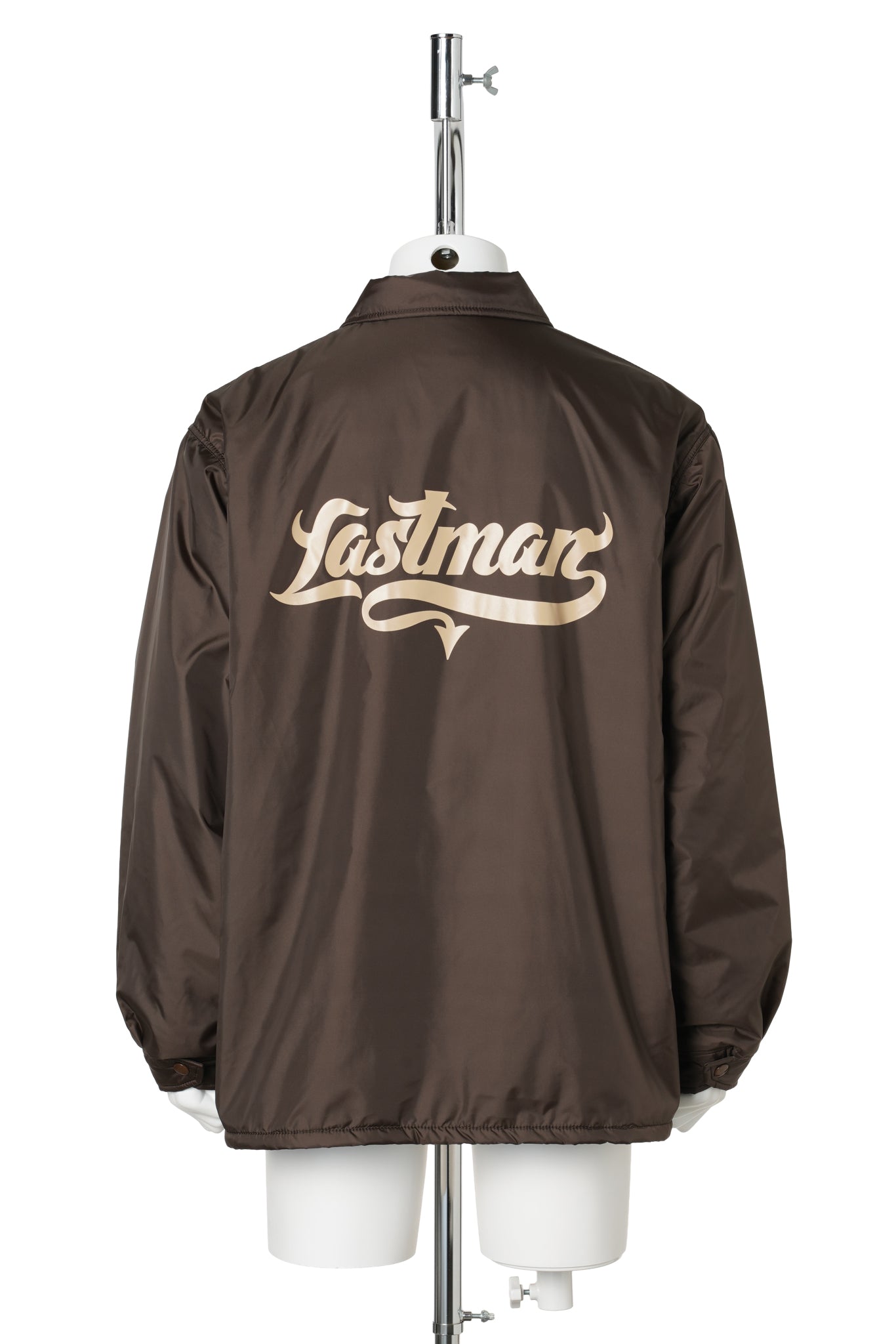 LINIG FLEECE COACH JACKET / BROWN
