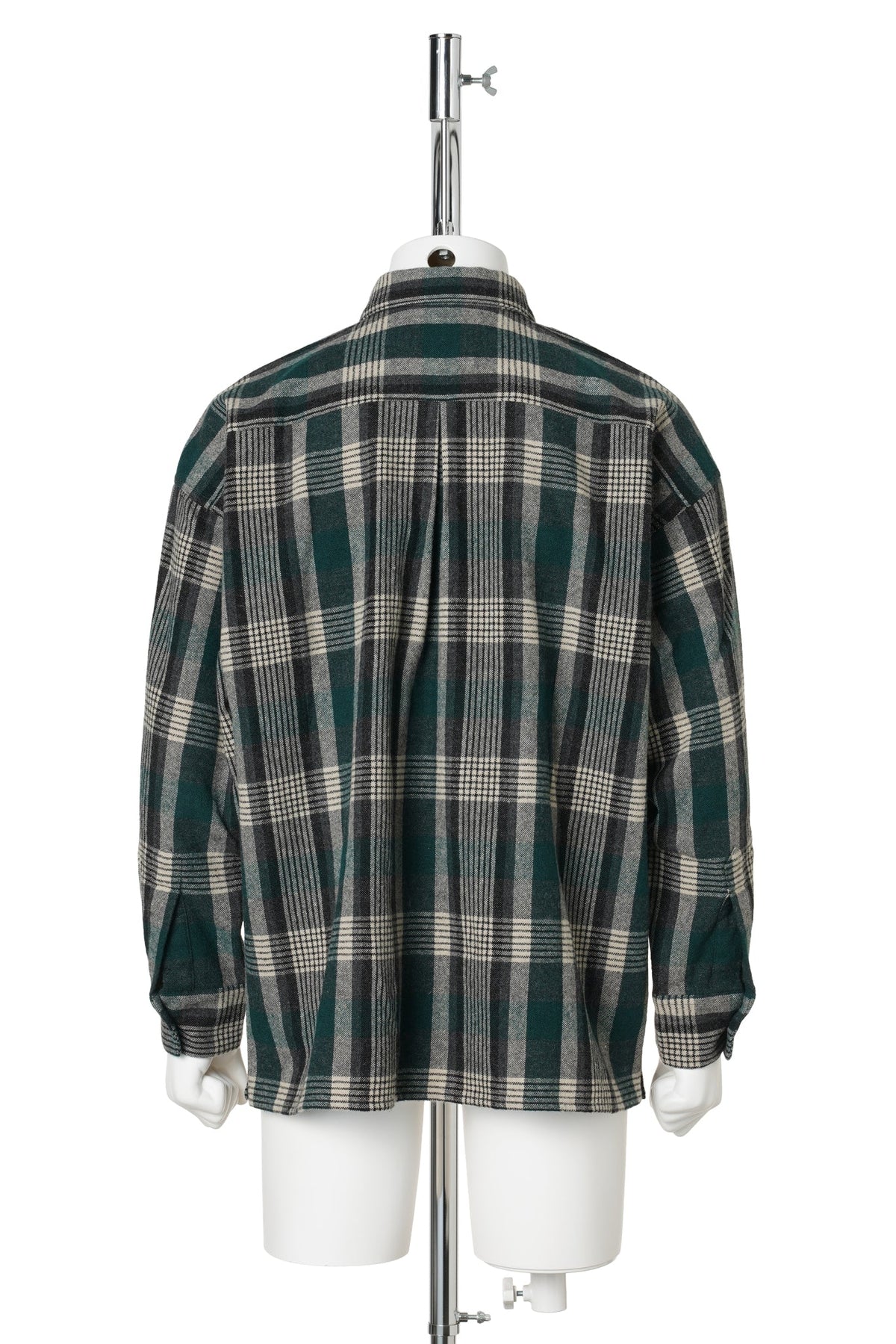 CLASSIC WOOL SHIRT / GREEN