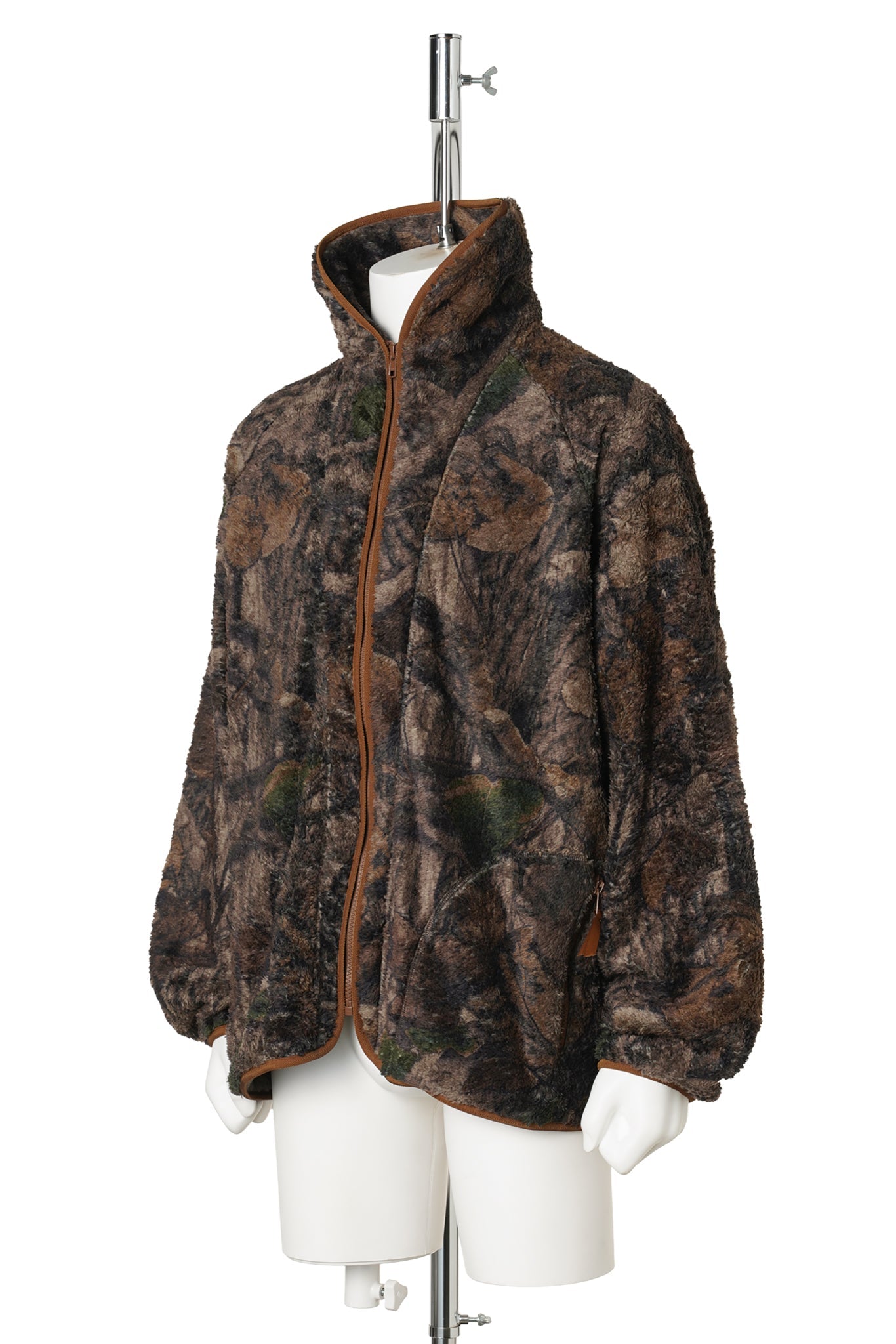 CAMO FLEECE JACKET / CAMO