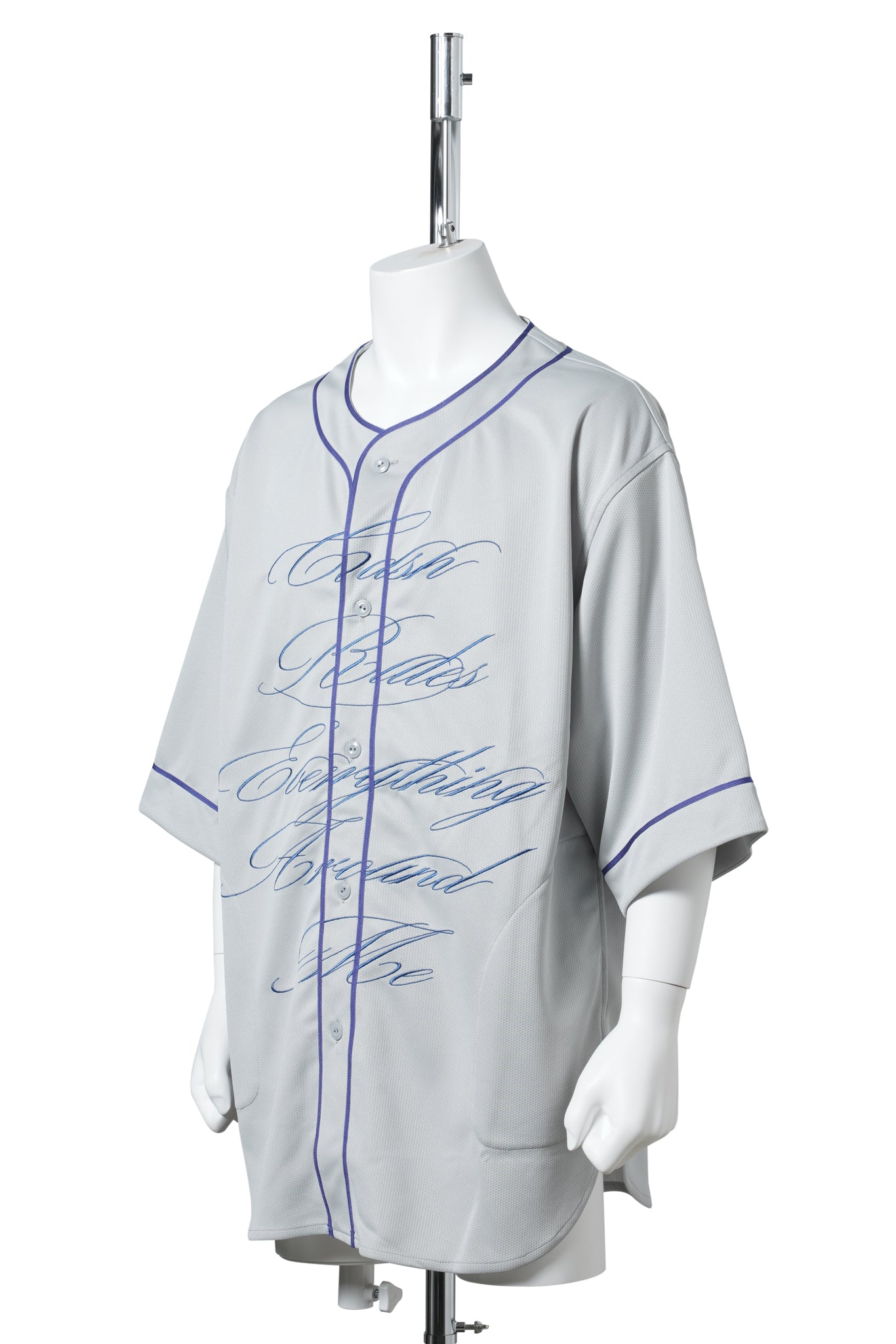 BASEBALL SHIRTS (SS)(C.R.E.A.M) / GREY