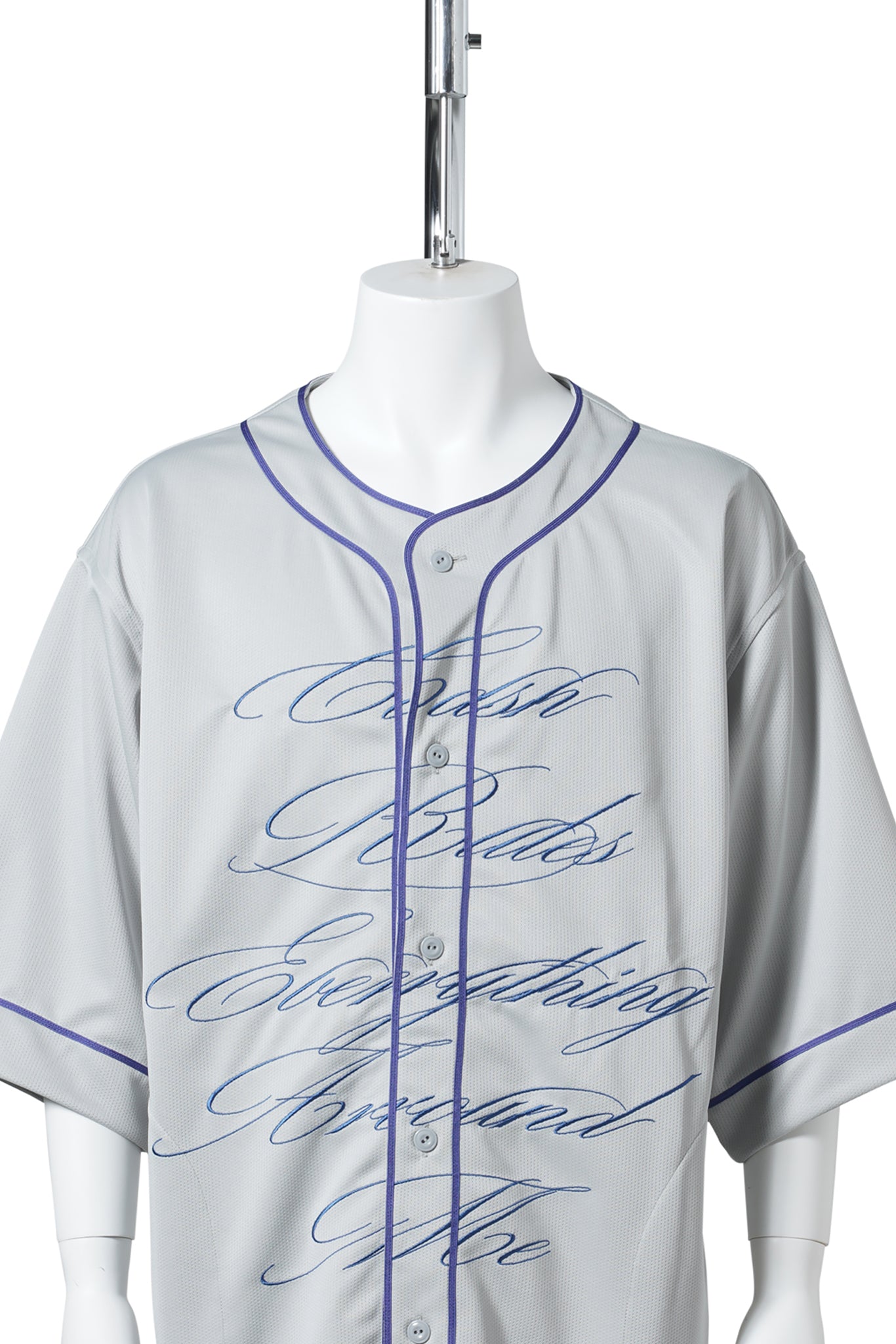 BASEBALL SHIRTS (SS)(C.R.E.A.M) / GREY