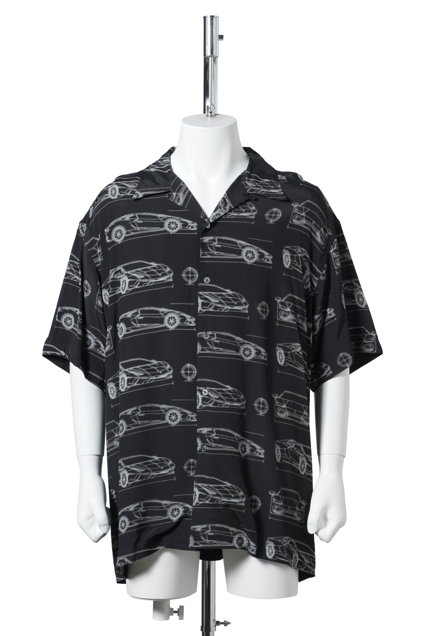 PRINT OPN COLLOAR SH (BLUE PRNT) / BLACK