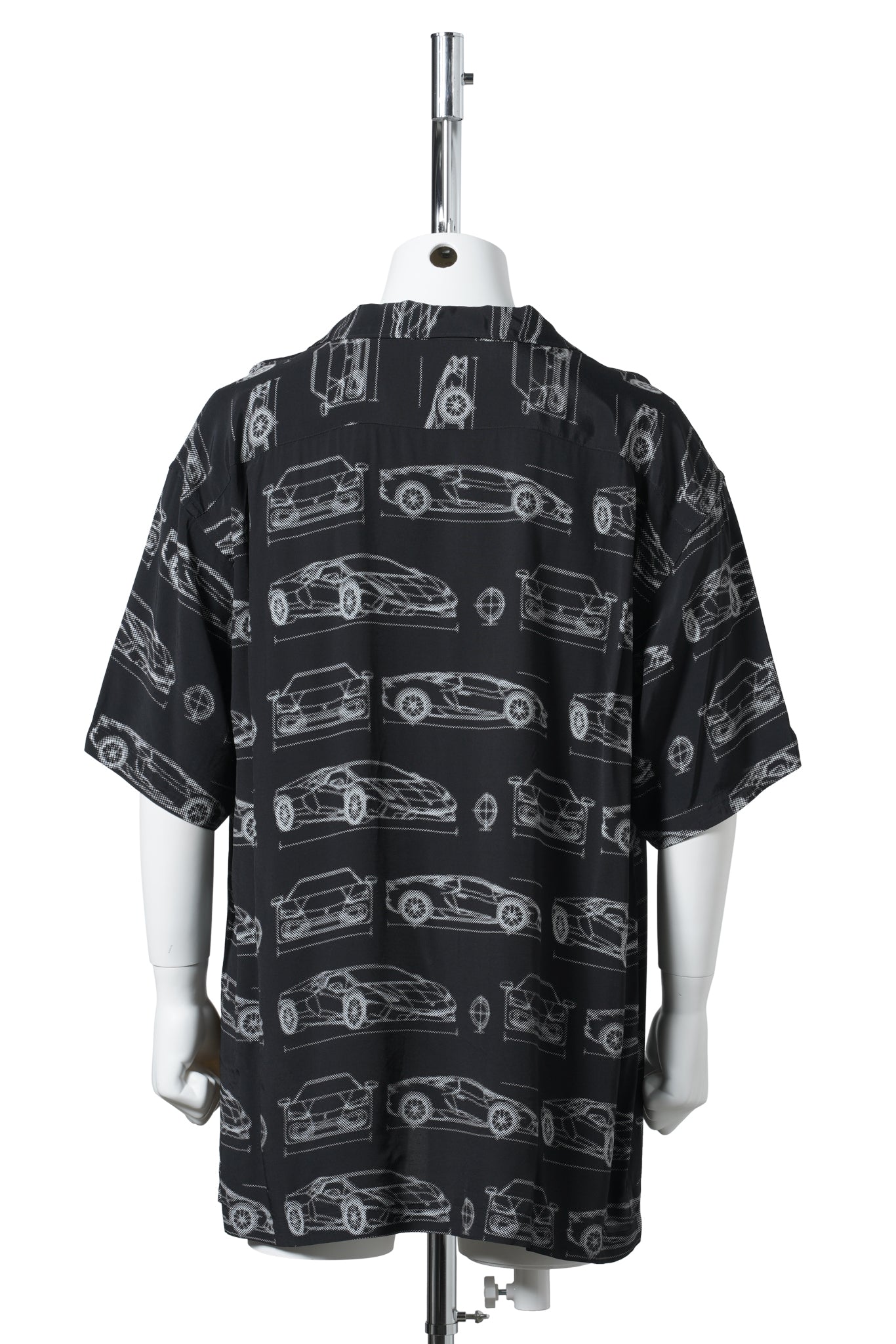 PRINT OPN COLLOAR SH (BLUE PRNT) / BLACK