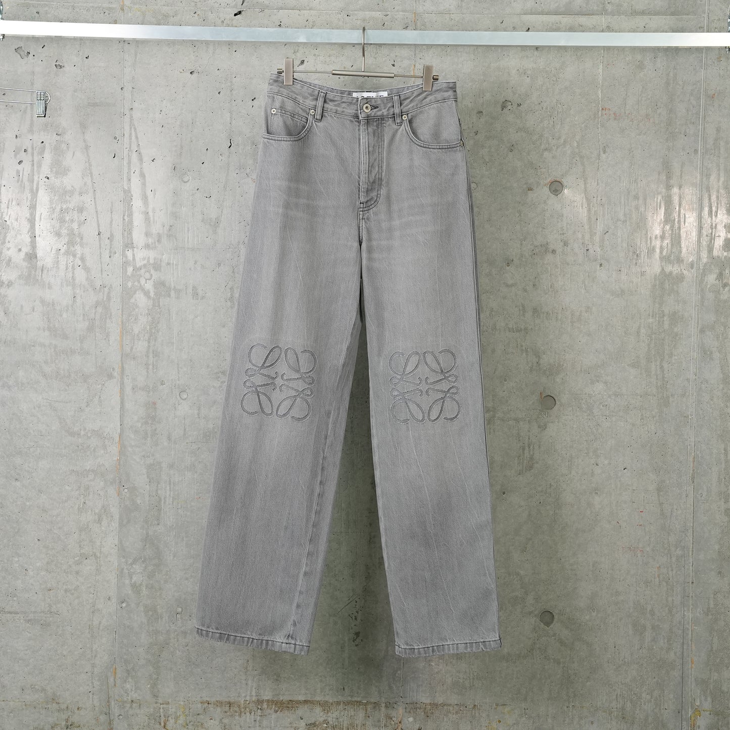 ANAGRAM BAGGY JEANS / GREY MELANGE