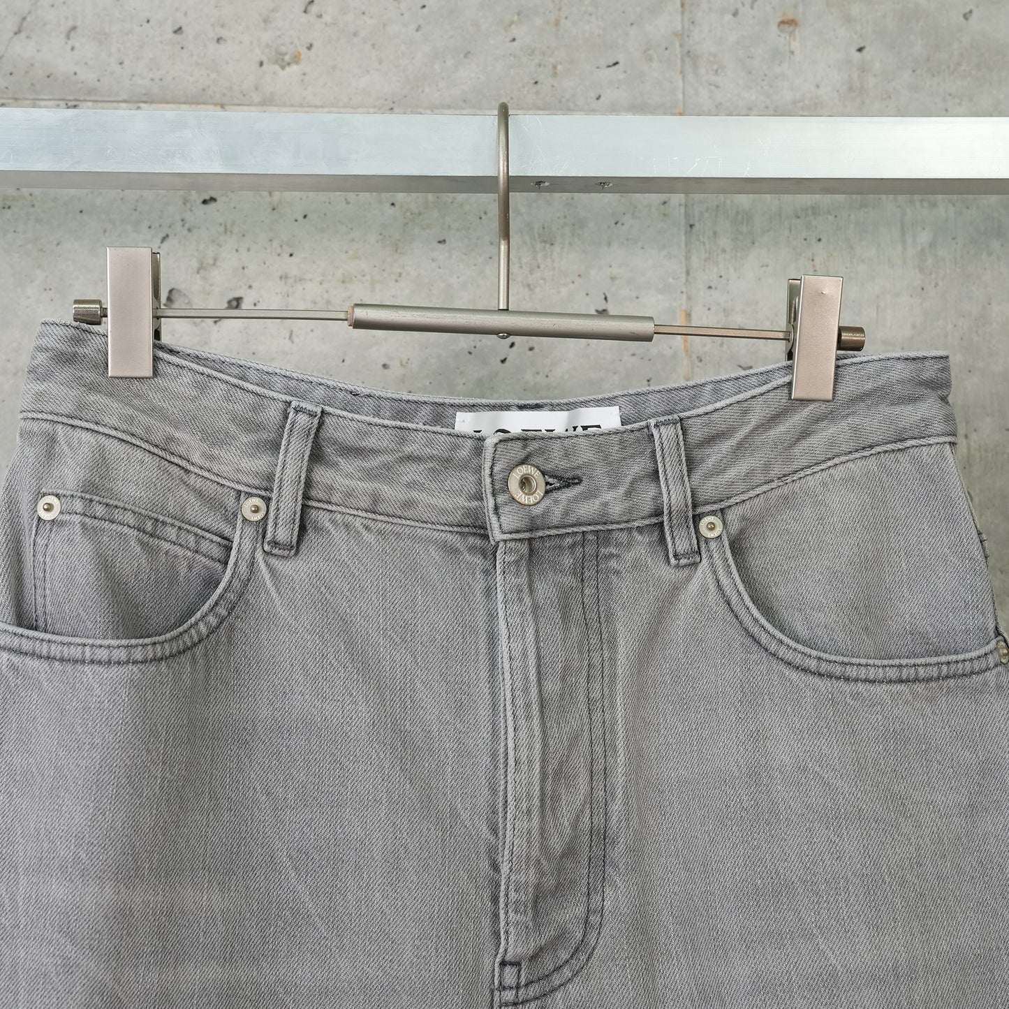 ANAGRAM BAGGY JEANS / GREY MELANGE