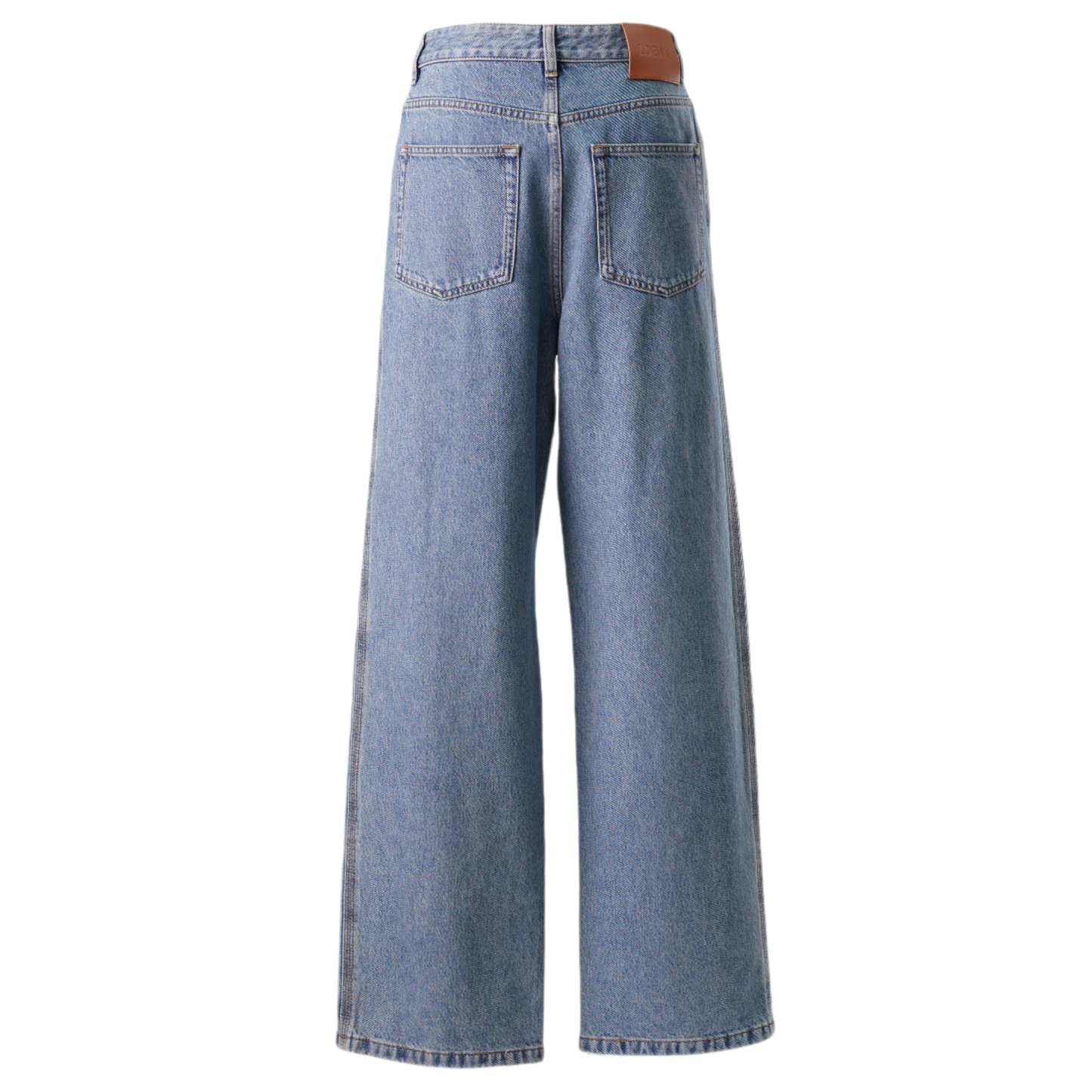 ANAGRAM BAGGY JEANS / MID BLUE DENIM