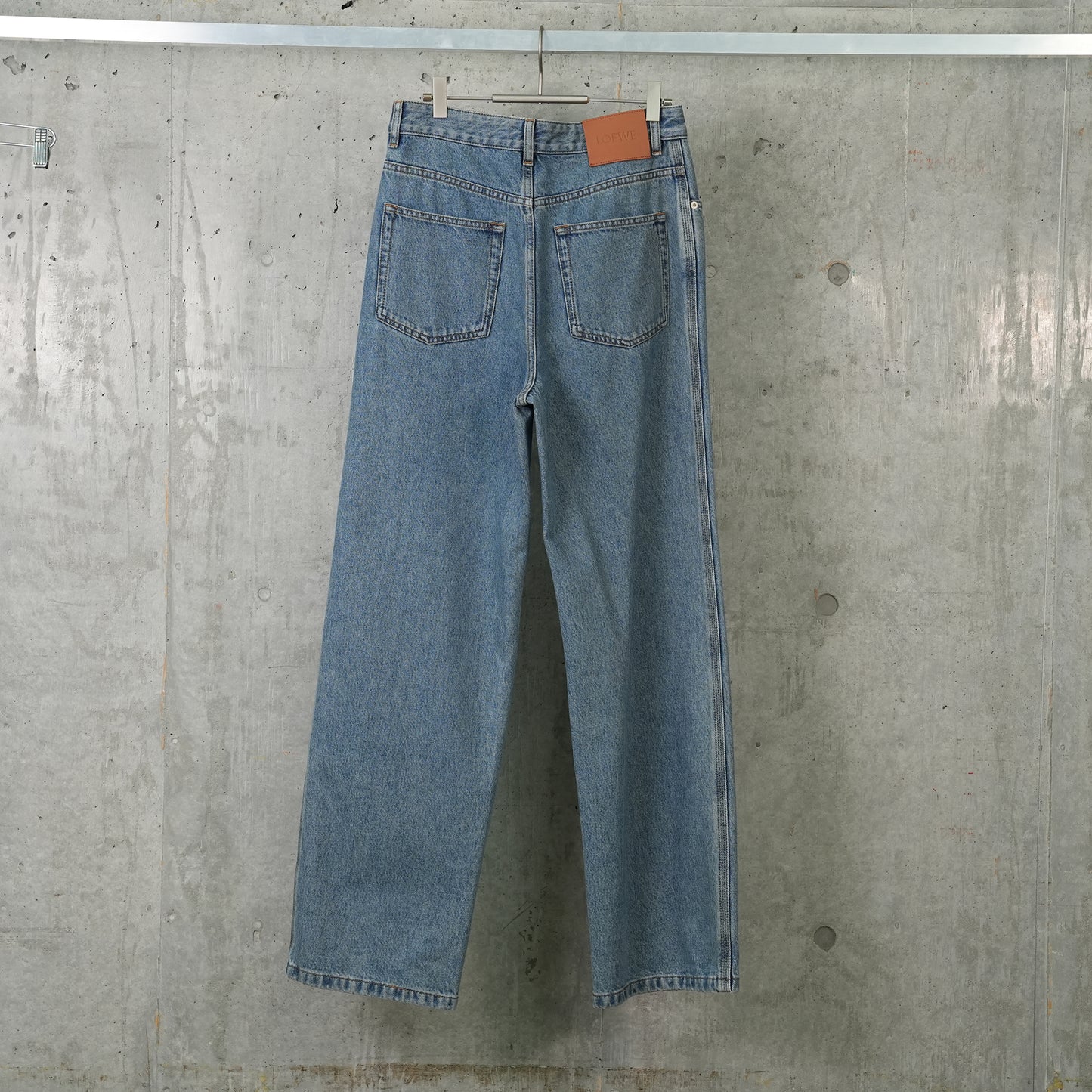 ANAGRAM BAGGY JEANS / MID BLUE DENIM