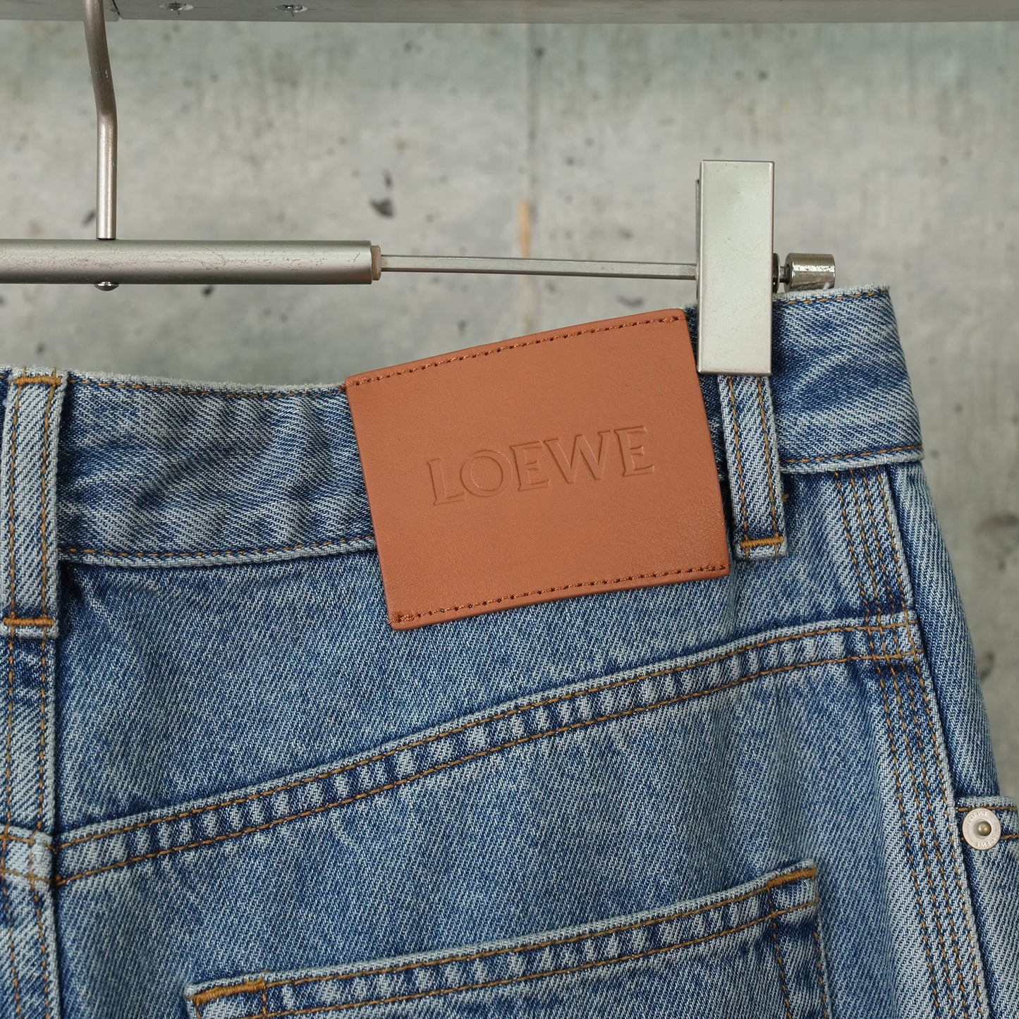 ANAGRAM BAGGY JEANS / MID BLUE DENIM