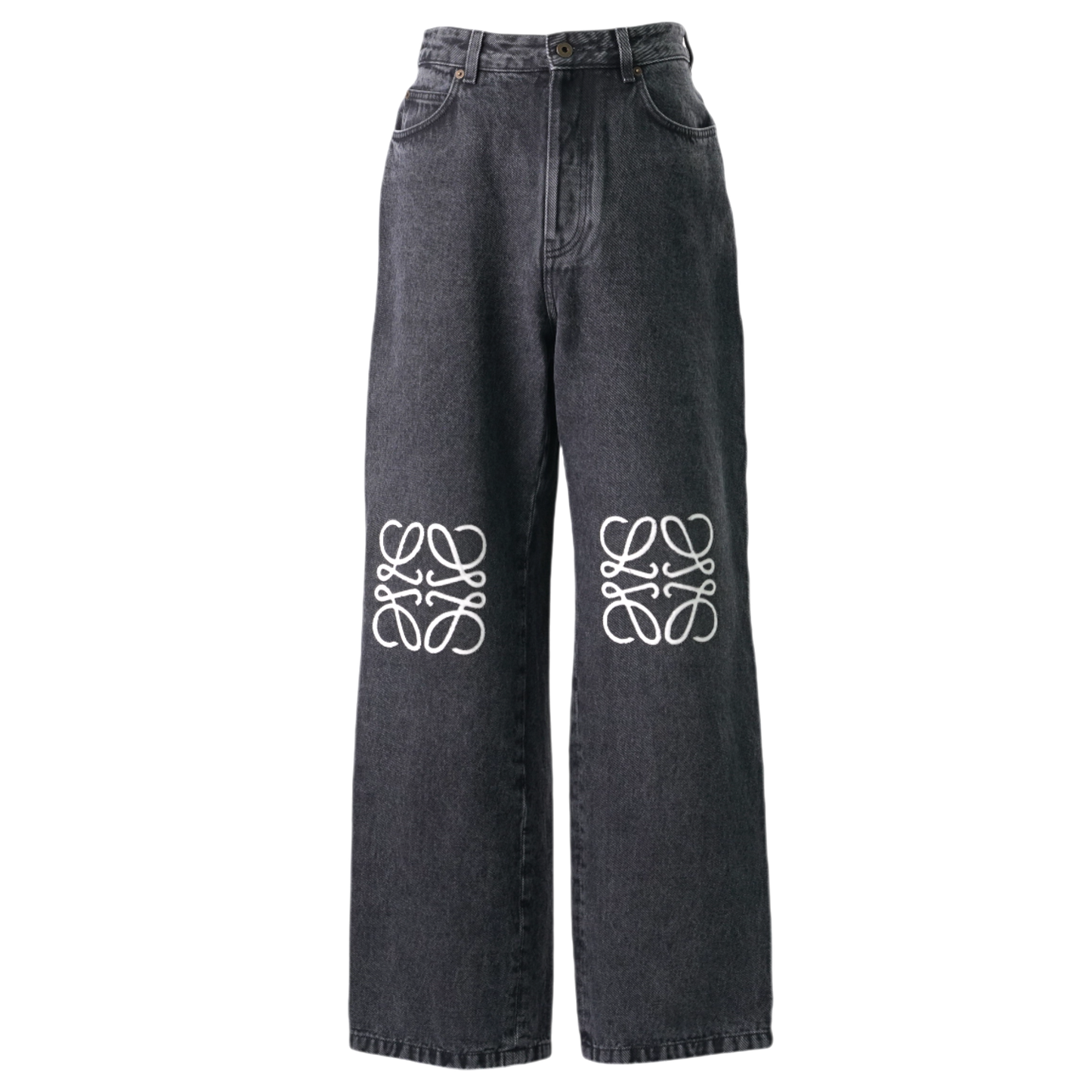 ANAGRAM BAGGY JEANS / BLACK