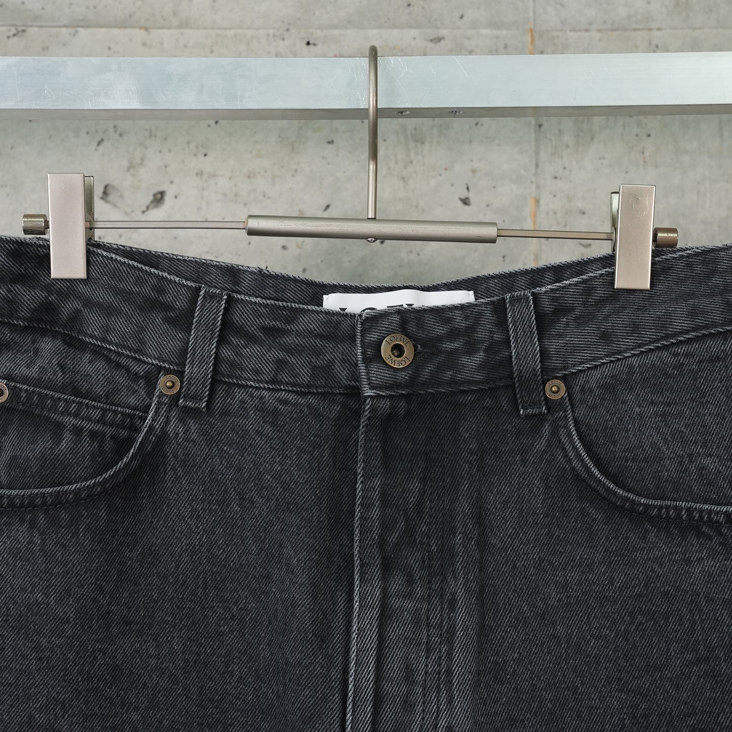 ANAGRAM BAGGY JEANS / BLACK