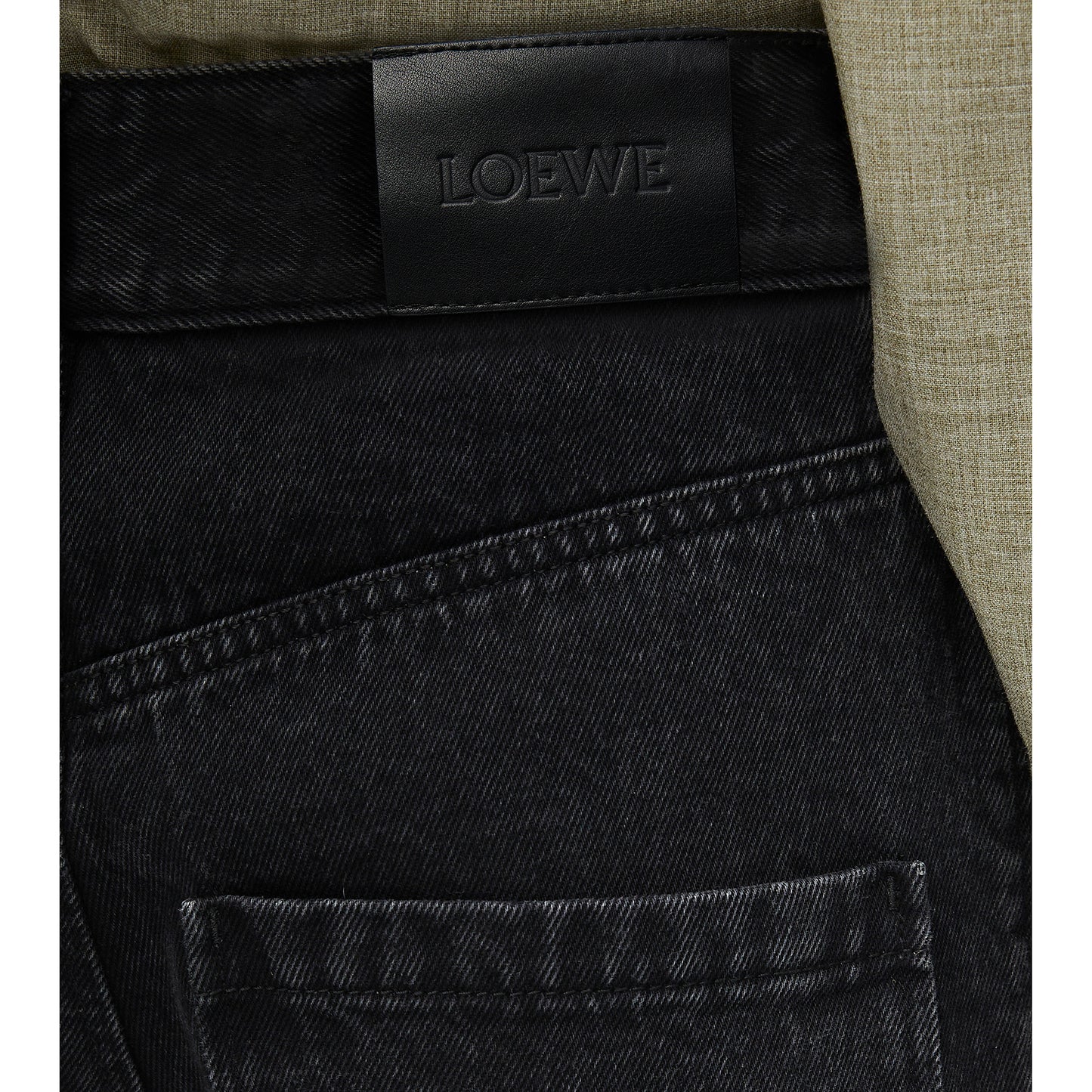 ANAGRAM BAGGY JEANS / BLACK