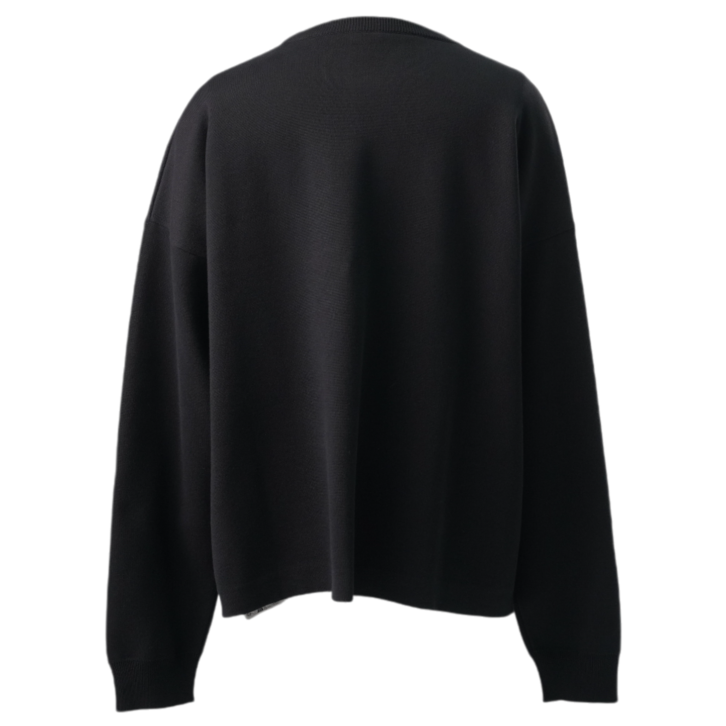 ANAGRAM POCKET SWEATER / BLACK