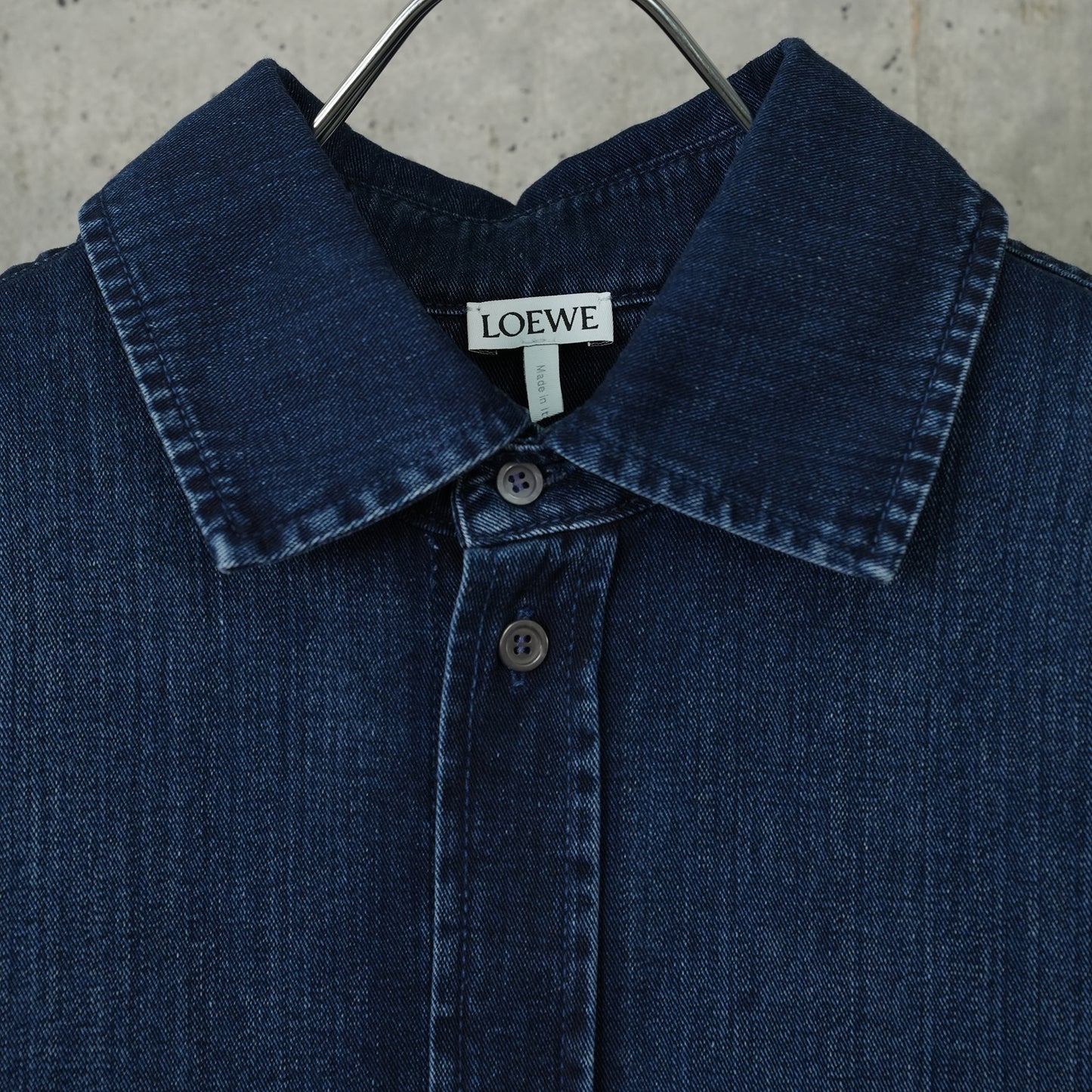 ANAGRAM OVERSHIRT / WASHED INDIGO