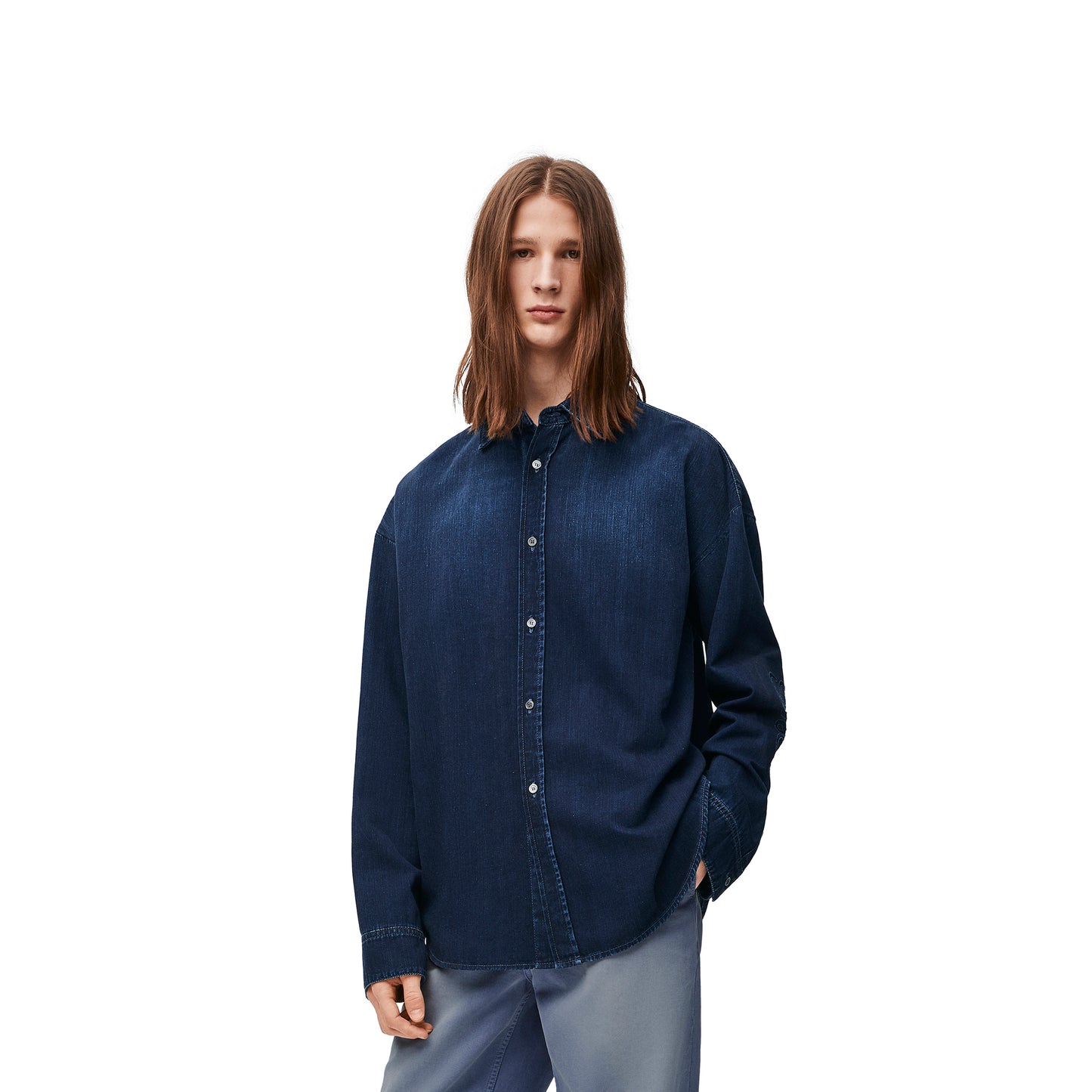 ANAGRAM OVERSHIRT / WASHED INDIGO