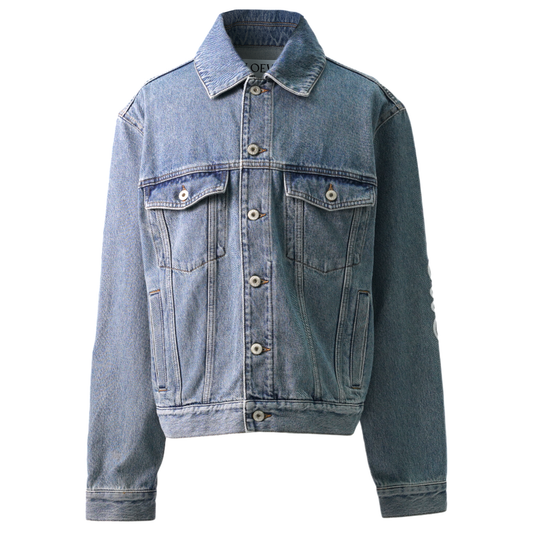 ANAGRAM JACKET / MID BLUE DENIM