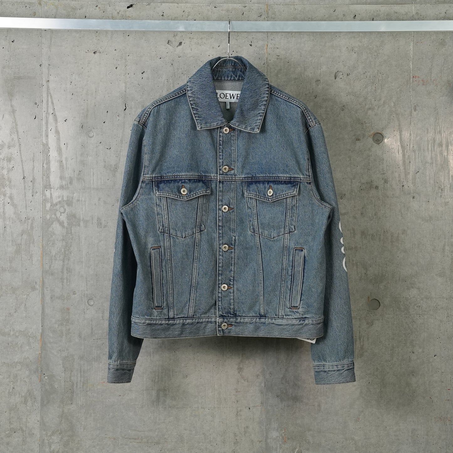 ANAGRAM JACKET / MID BLUE DENIM