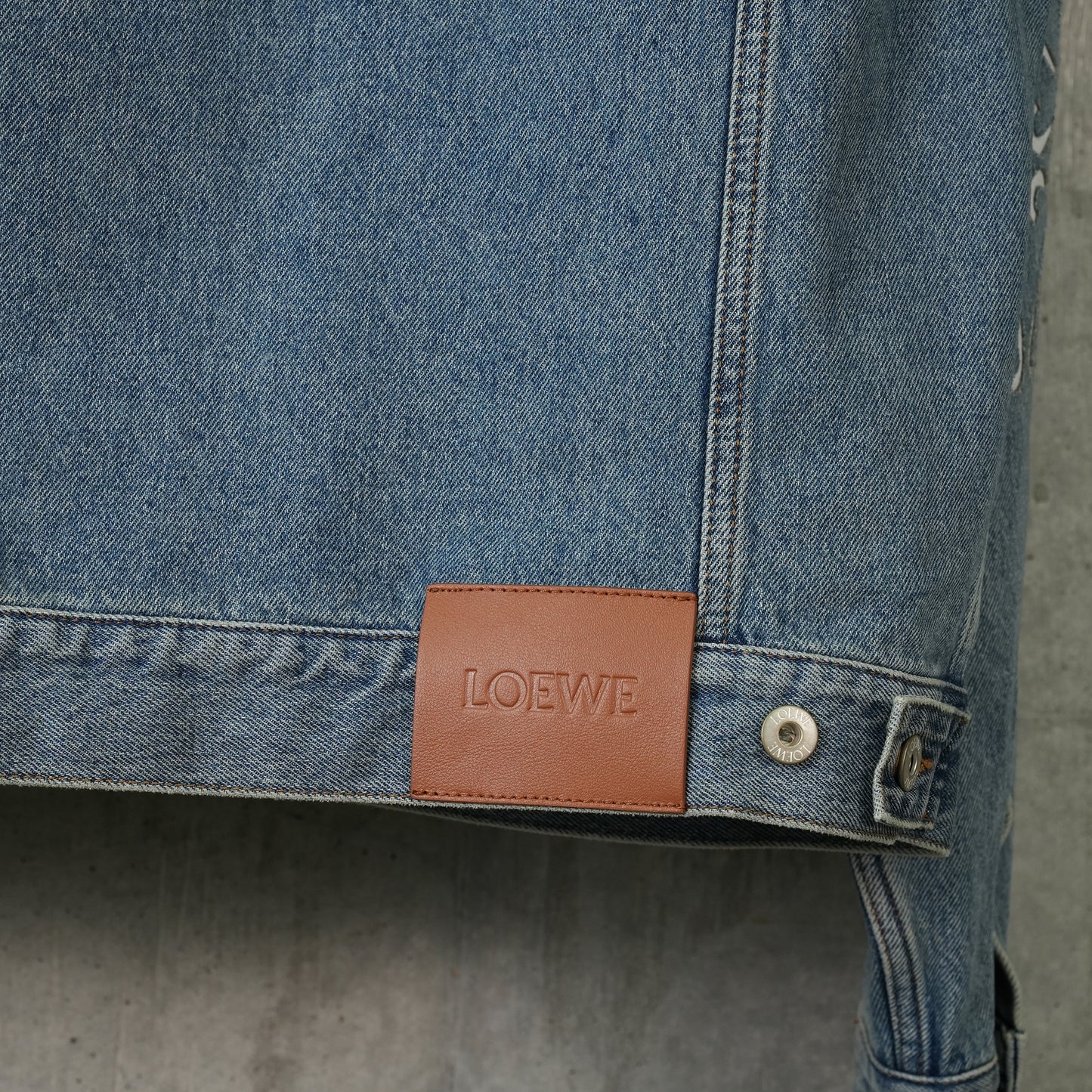 ANAGRAM JACKET / MID BLUE DENIM