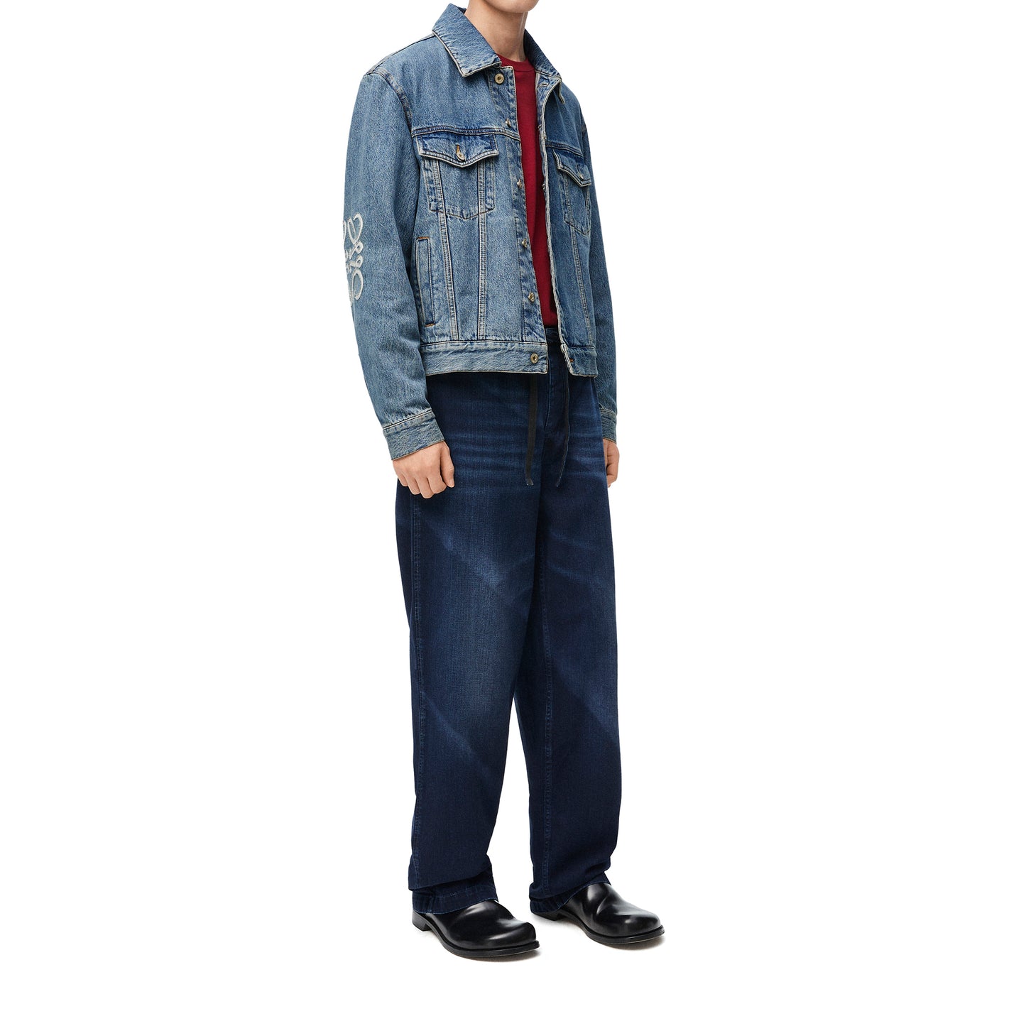 ANAGRAM JACKET / MID BLUE DENIM