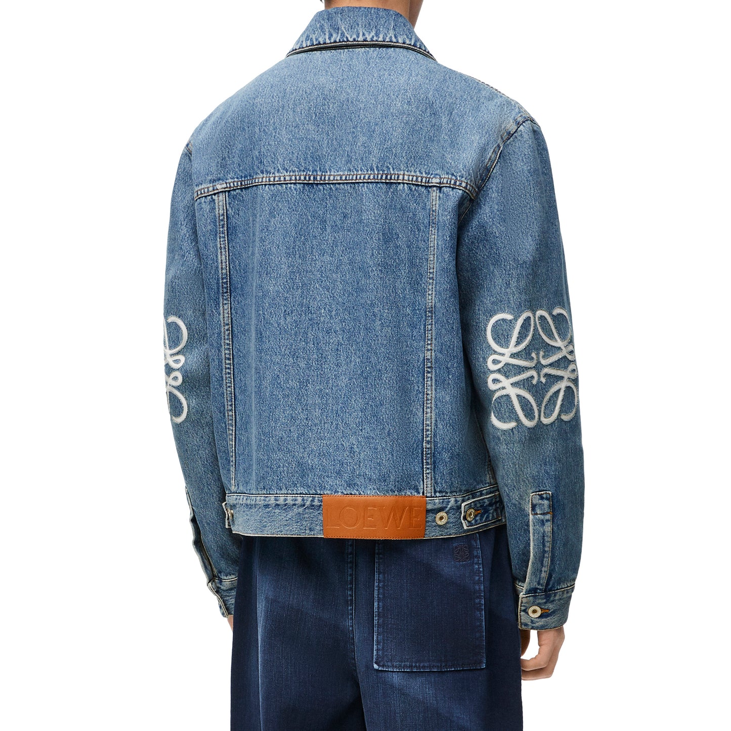 ANAGRAM JACKET / MID BLUE DENIM