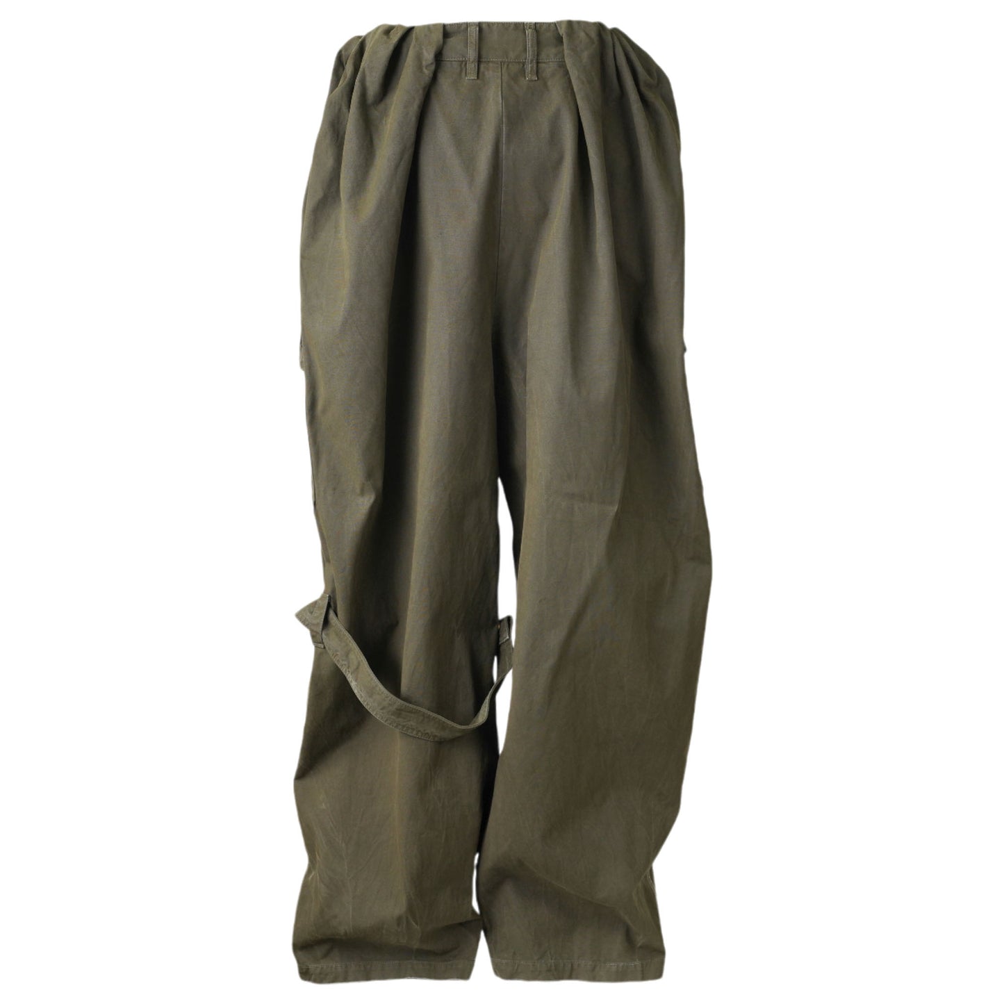 BALLOON CARGO TROUSERS / DEEP OLIVE