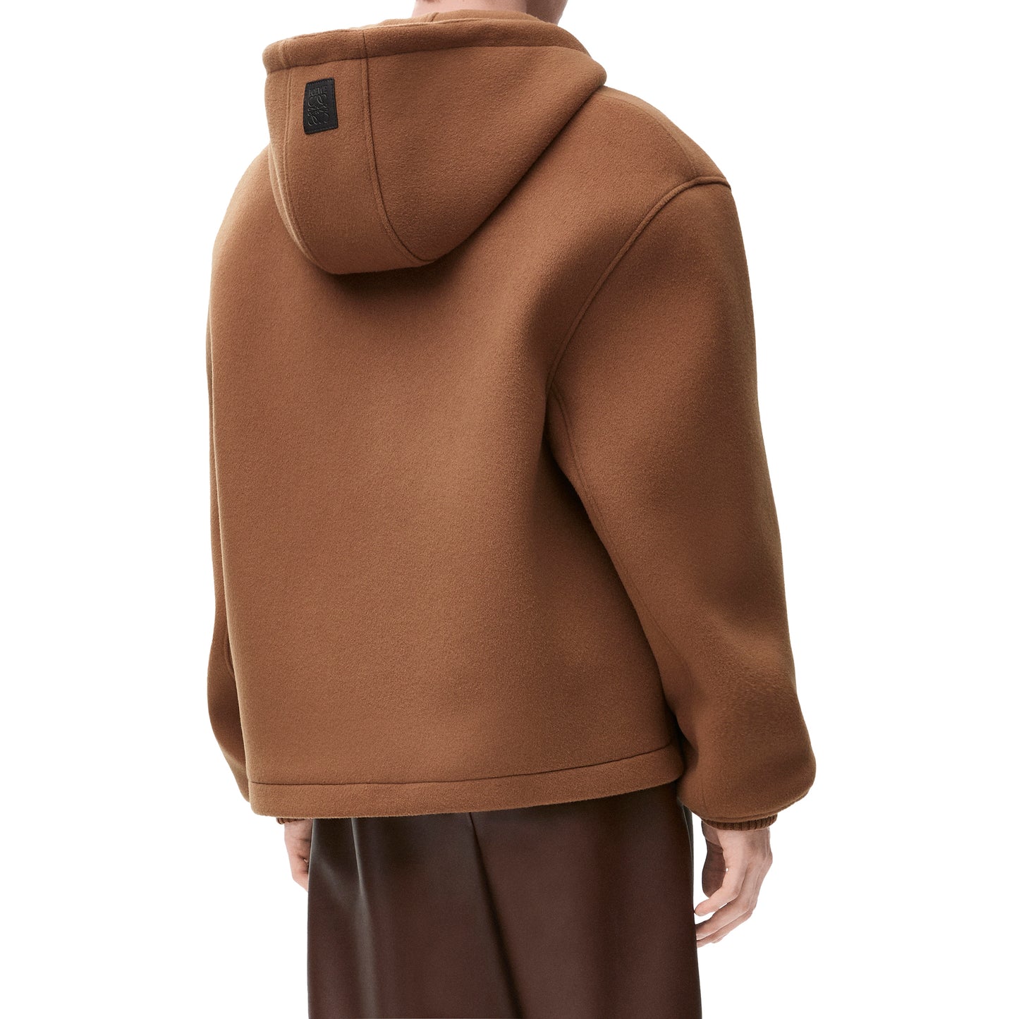 HOODED JACKET / CAMEL