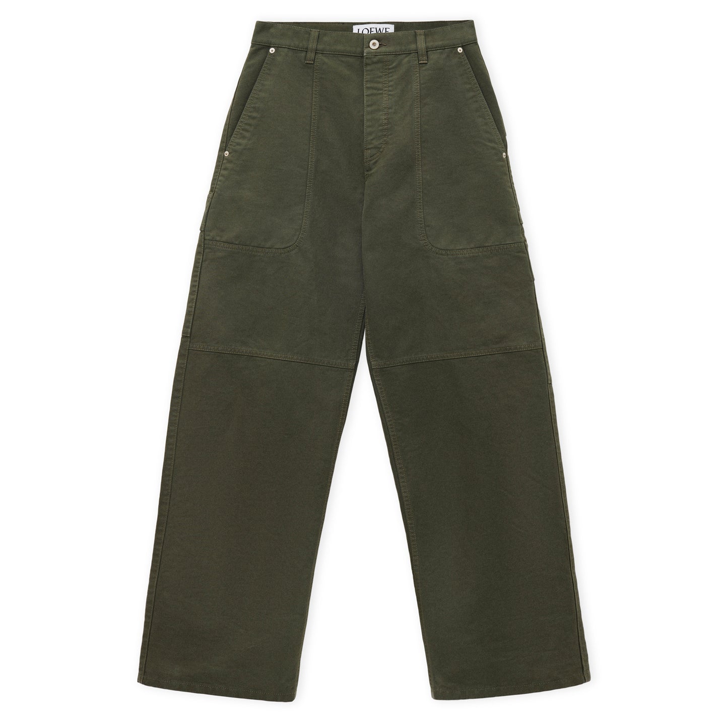 CARGO TROUSERS / KHAKI GREEN