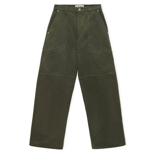 CARGO TROUSERS / KHAKI GREEN