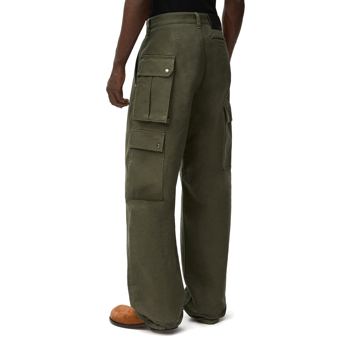 CARGO TROUSERS / KHAKI GREEN