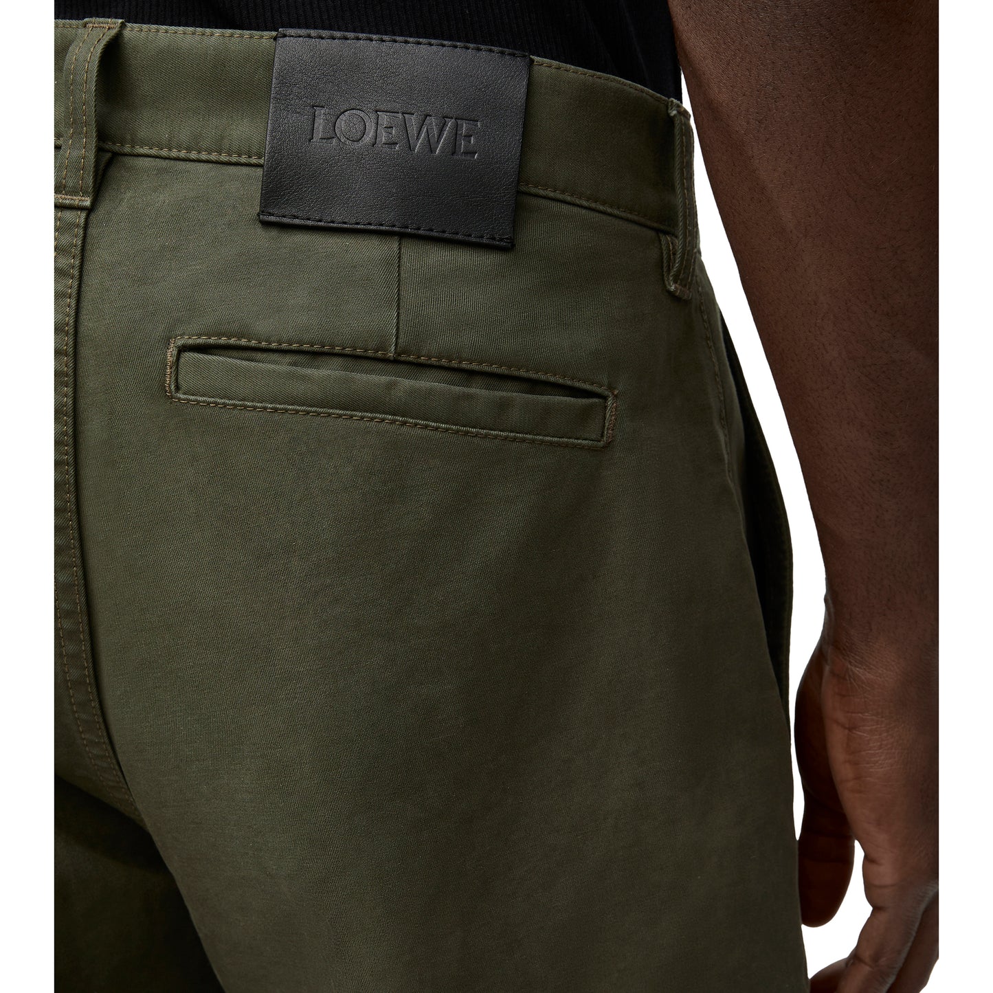 CARGO TROUSERS / KHAKI GREEN