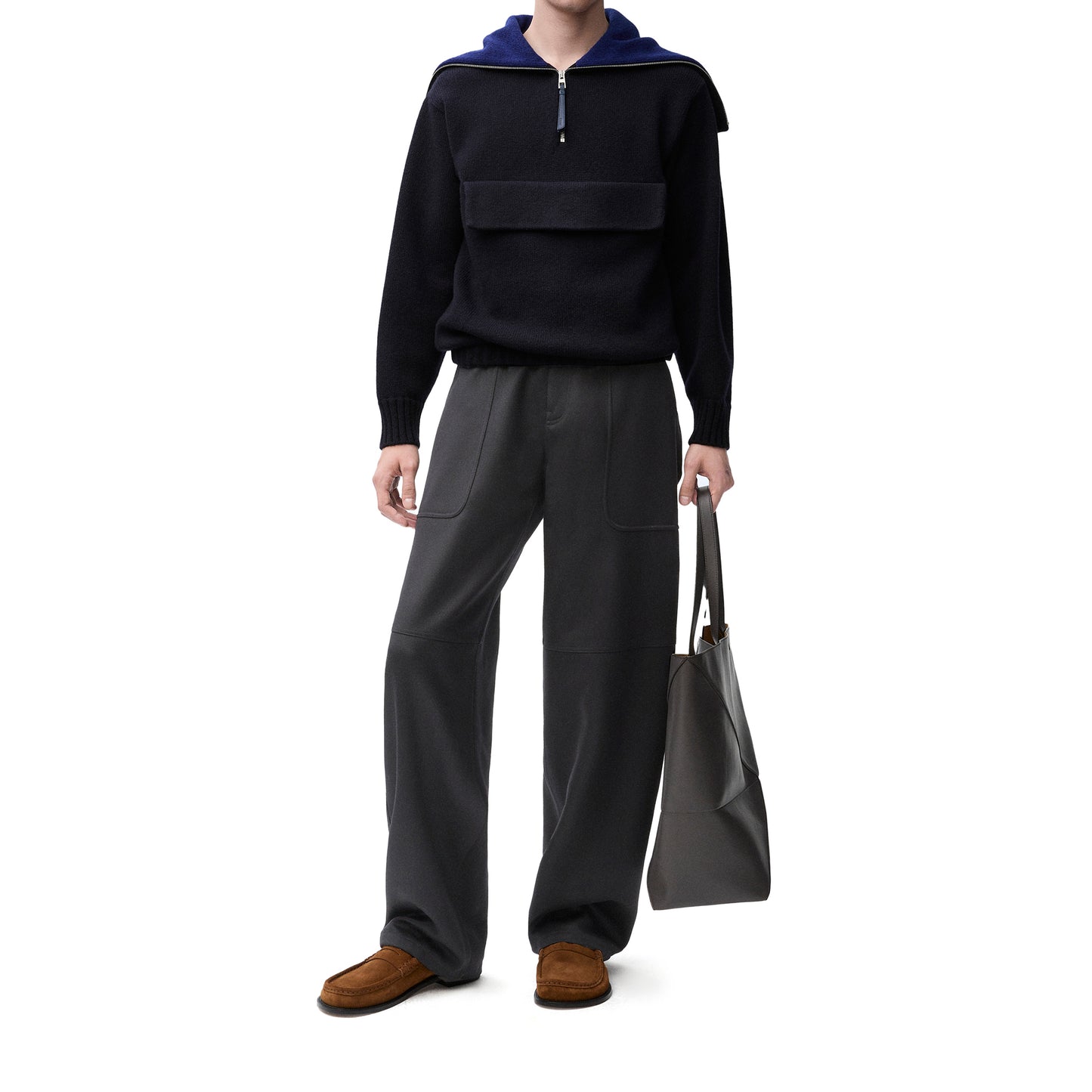 CARGO TROUSERS / BLACK