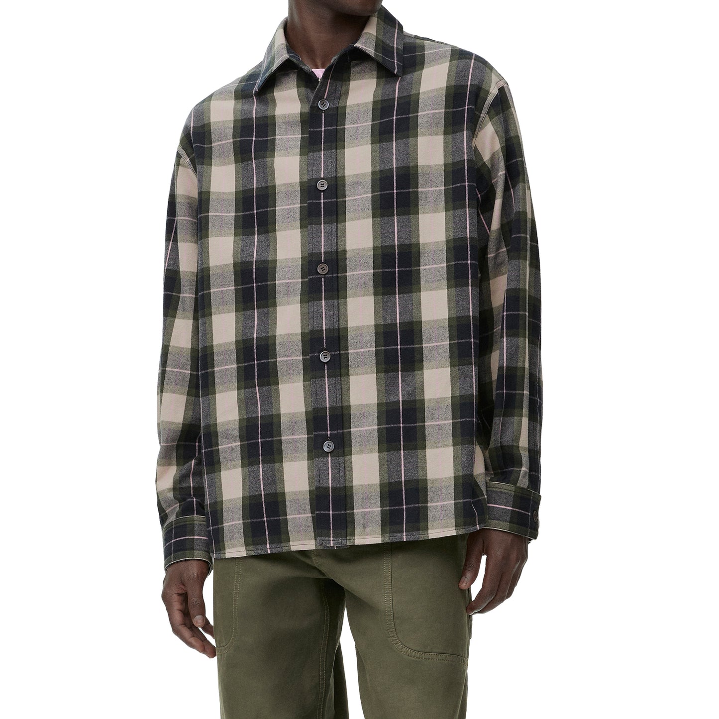 OVERSHIRT / GREEN/MULTICOLOR