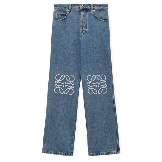 ANAGRAM BAGGY JEANS / MID BLUE DENIM