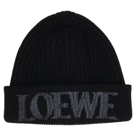 LOEWE BEANIE / BLACK