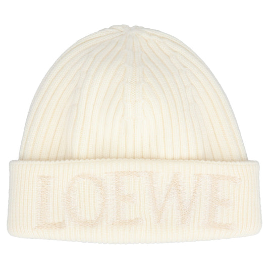 LOEWE BEANIE / WHITE
