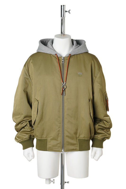 BOMBER JACKET / KHAKI GREEN
