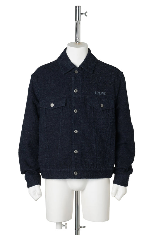 TRUCKER JACKET / DARK DENIM BLUE