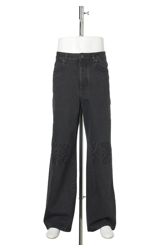 ANAGRAM BAGGY JEANS / BLACK