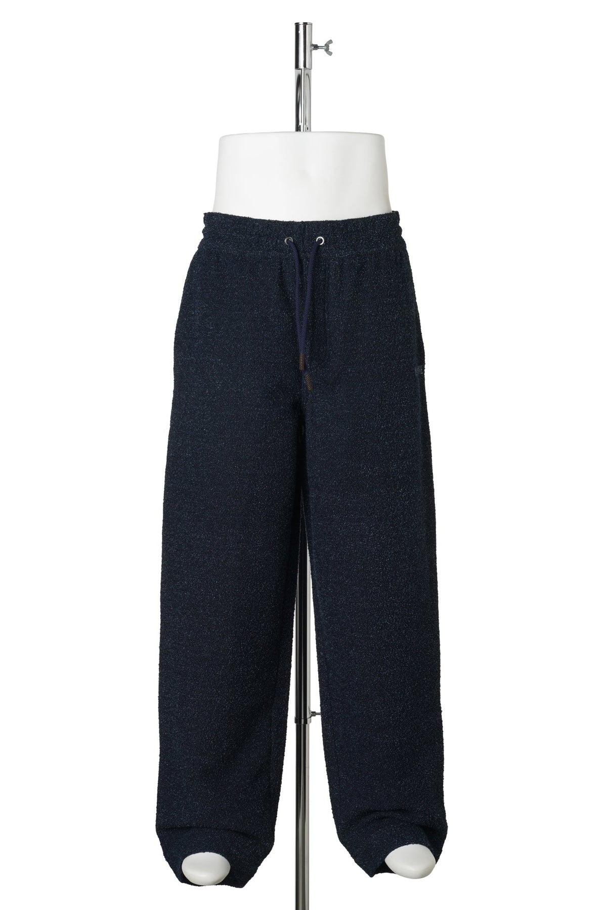 DRAWSTRING TROUSERS / DARK DENIM BLUE