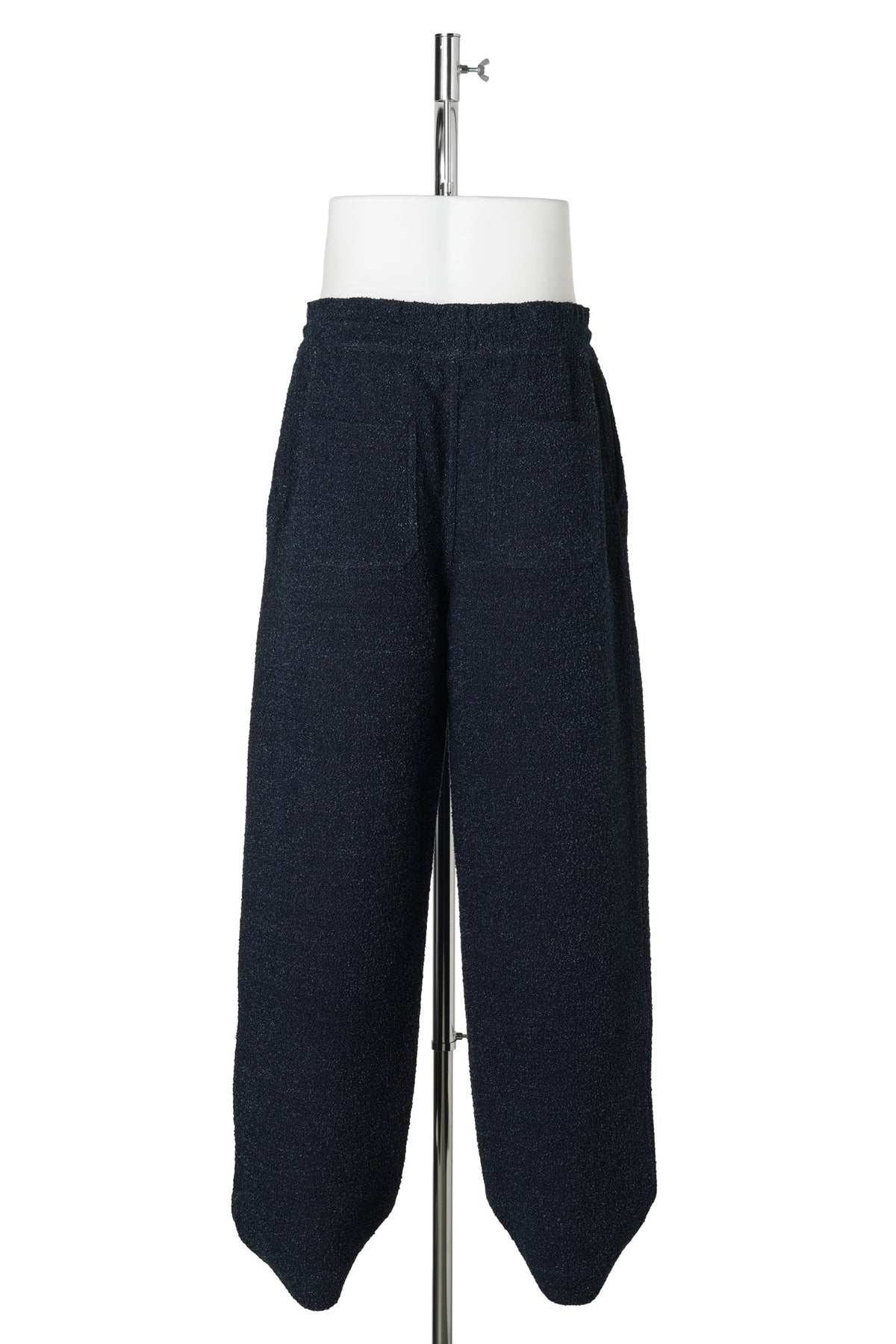 DRAWSTRING TROUSERS / DARK DENIM BLUE