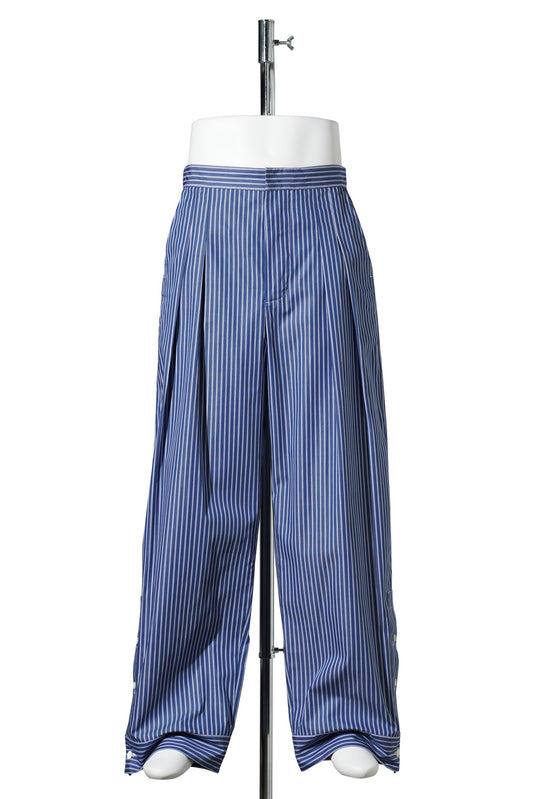 TROUSERS / NAVY/WHITE