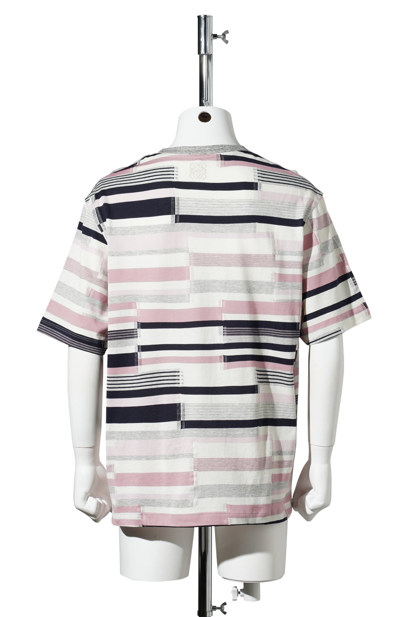 LOOSE FIT T-SHIRT / PINK/ECRU