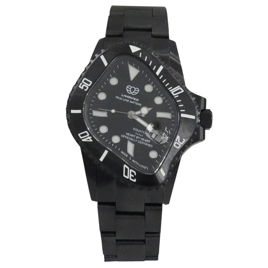 PEA001C / BLACK BEZEL & BLACK DIAL