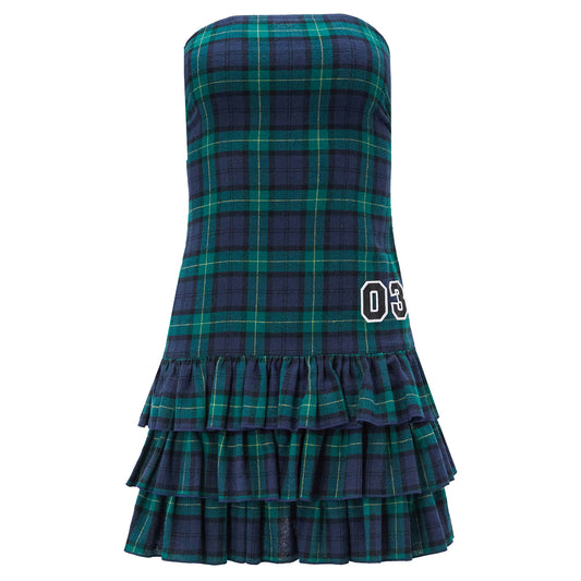 AMANDA DRESS / TARTAN FLANNEL