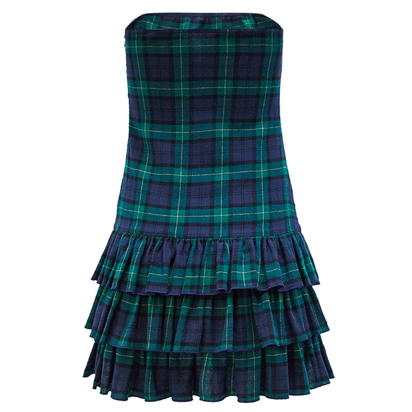 AMANDA DRESS / TARTAN FLANNEL