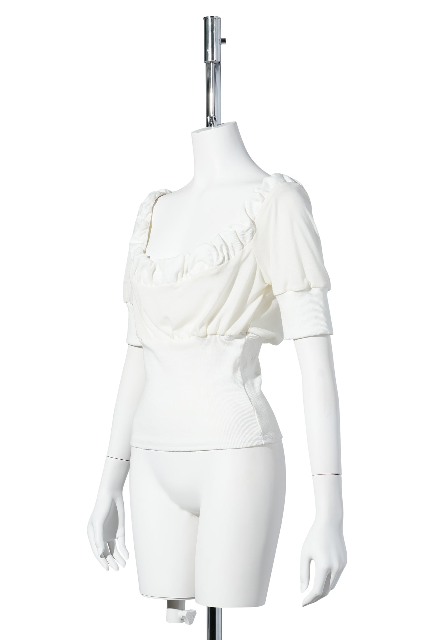 LILY RIB TOP / IVORY